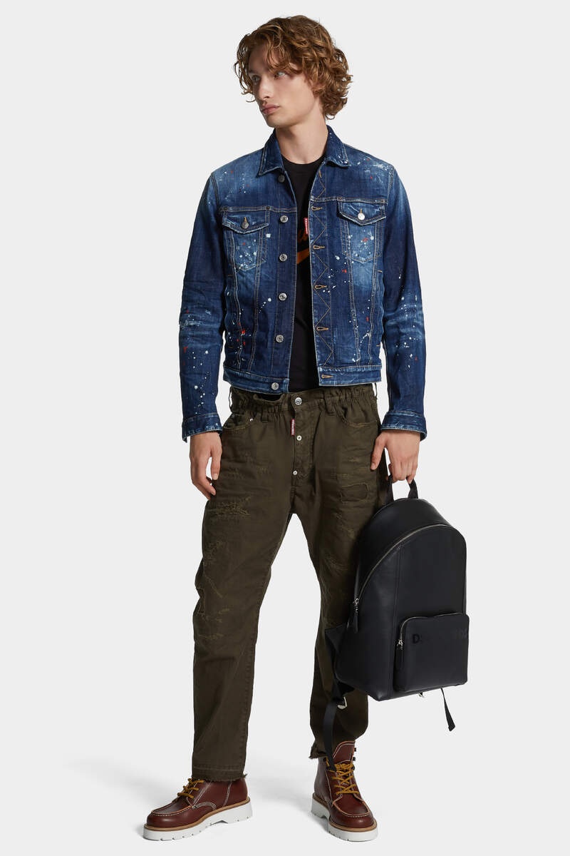 MEDIUM EASY WASH DAN JEAN JACKET - 6