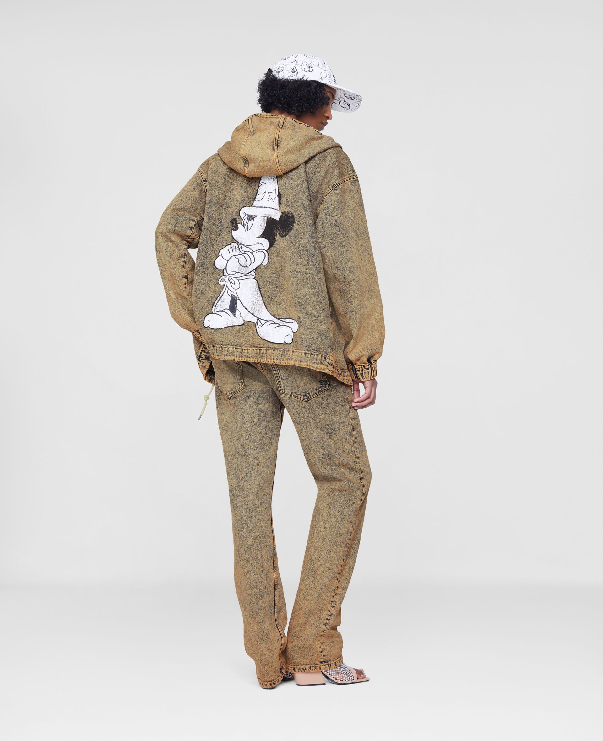 Fantasia Mickey Print Denim Jacket - 5