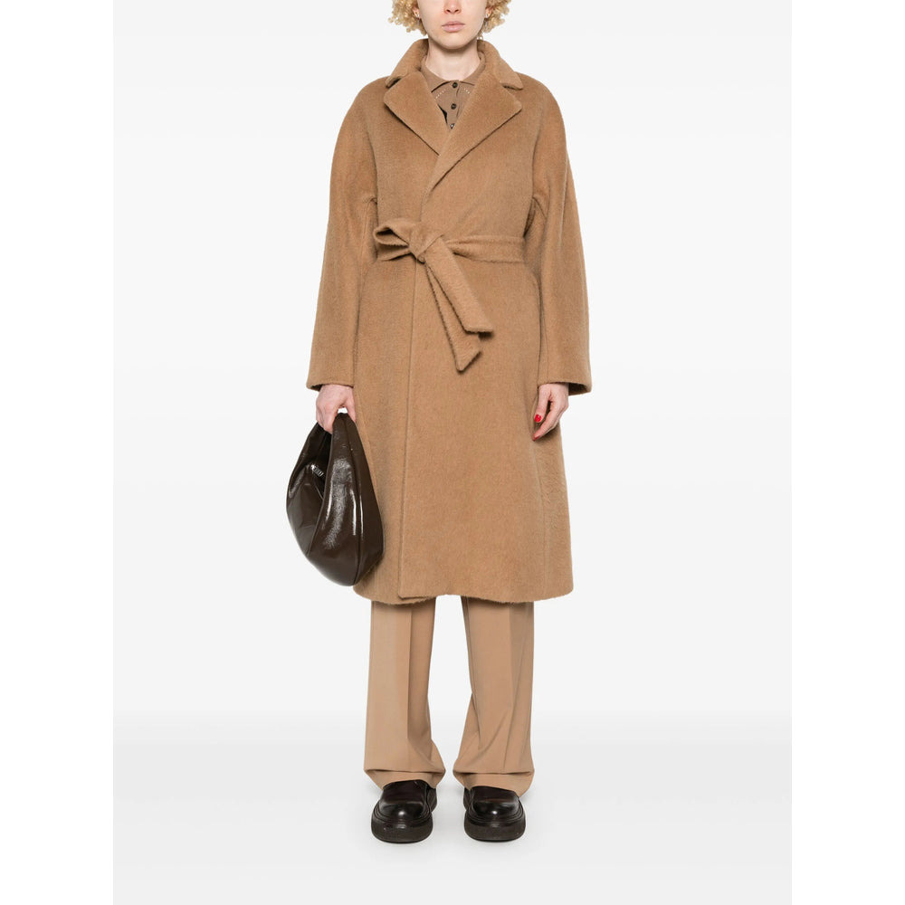 Herno Neutrals Coats - Single Breasted Coats Women - 2