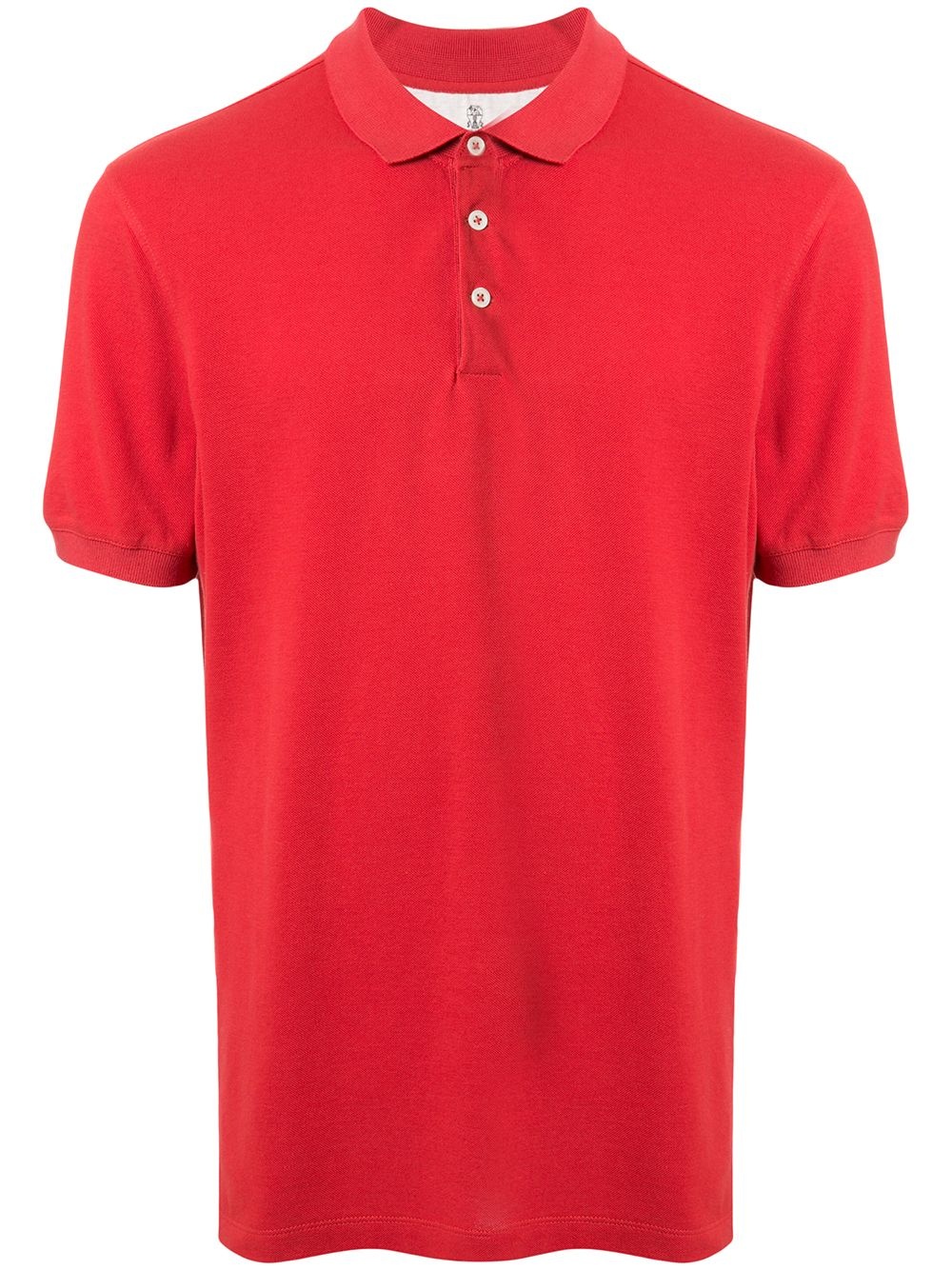 short-sleeved polo shirt - 1