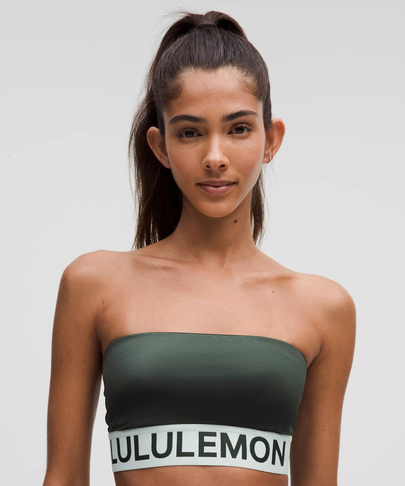 Satin Shine Logo Train Bra *Light Support, A/B Cup 7