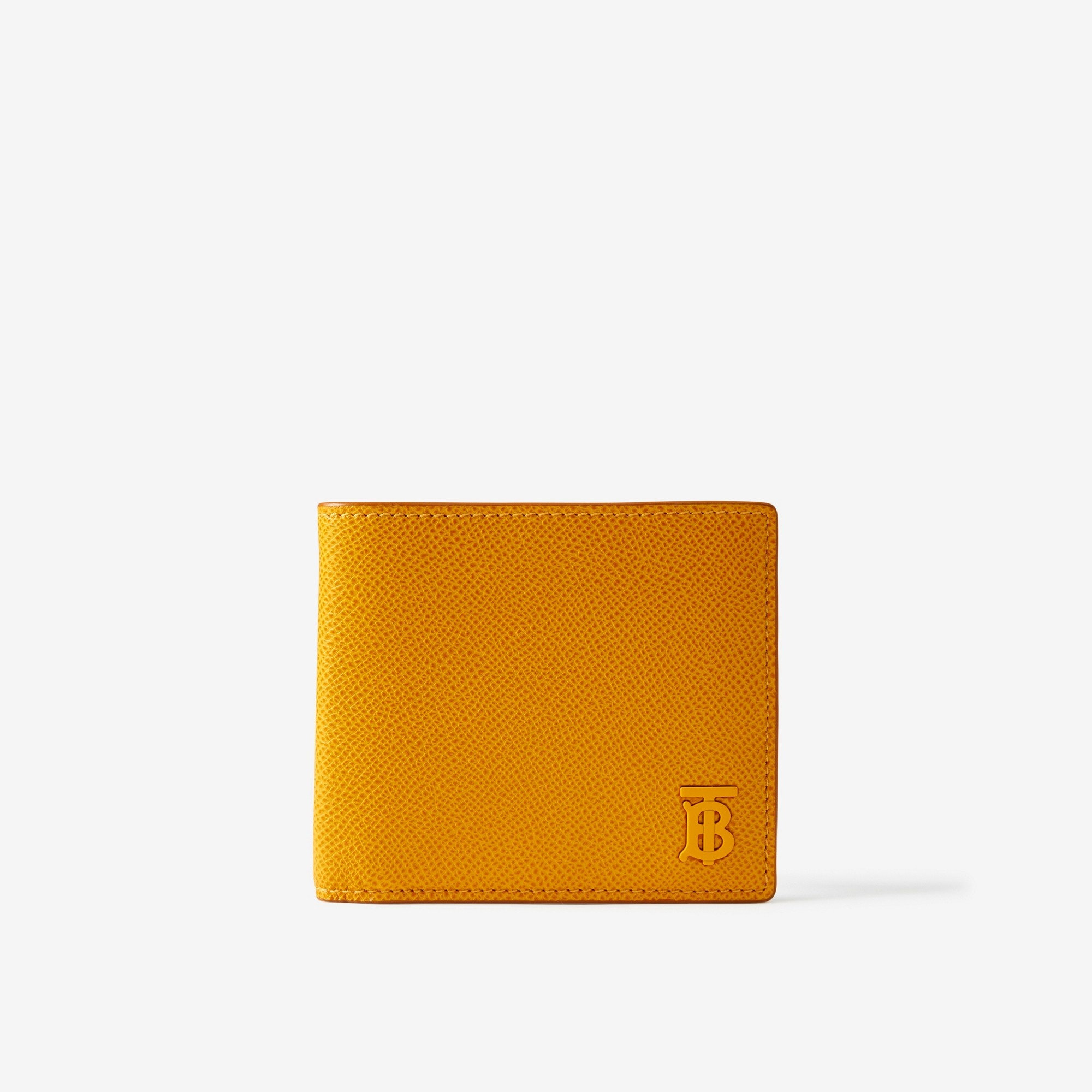 Grainy Leather TB Bifold Wallet - 1