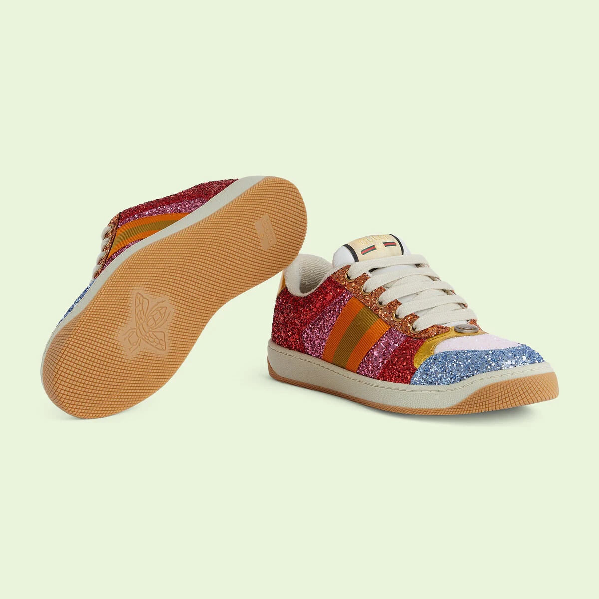 Gucci Lovelight Screener sneaker with glitter - 6