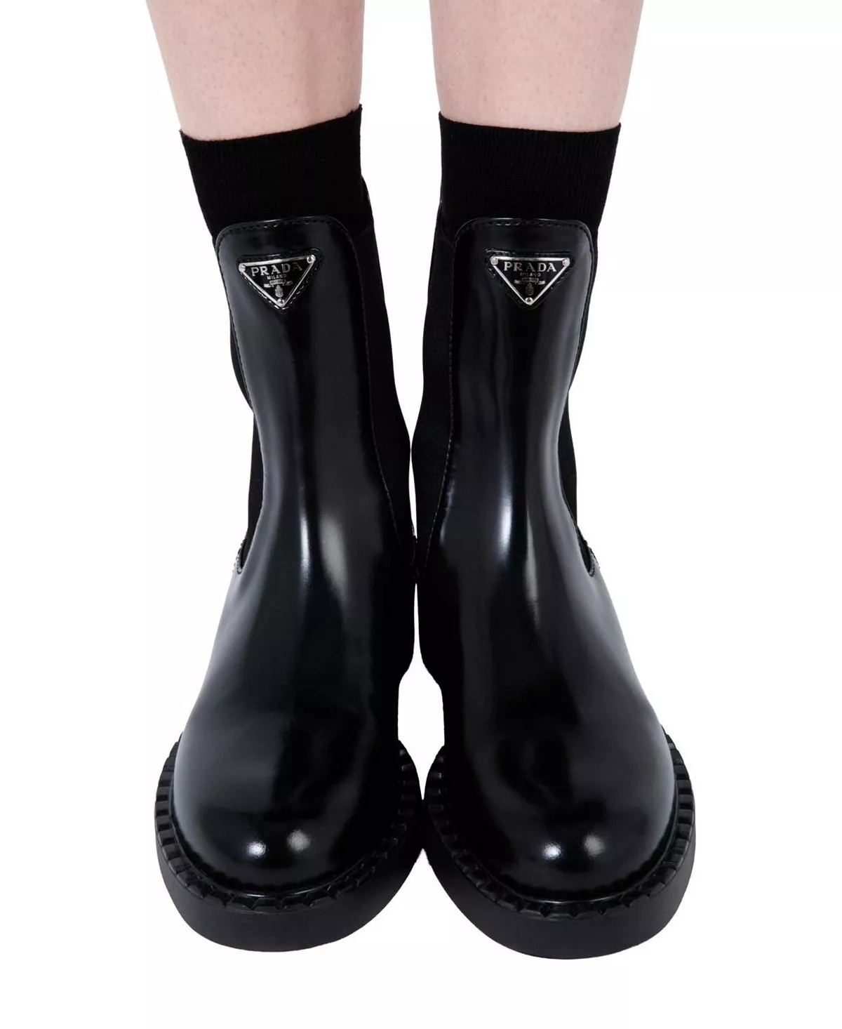 Women's Brushed Leather Chelsea Boots - 2