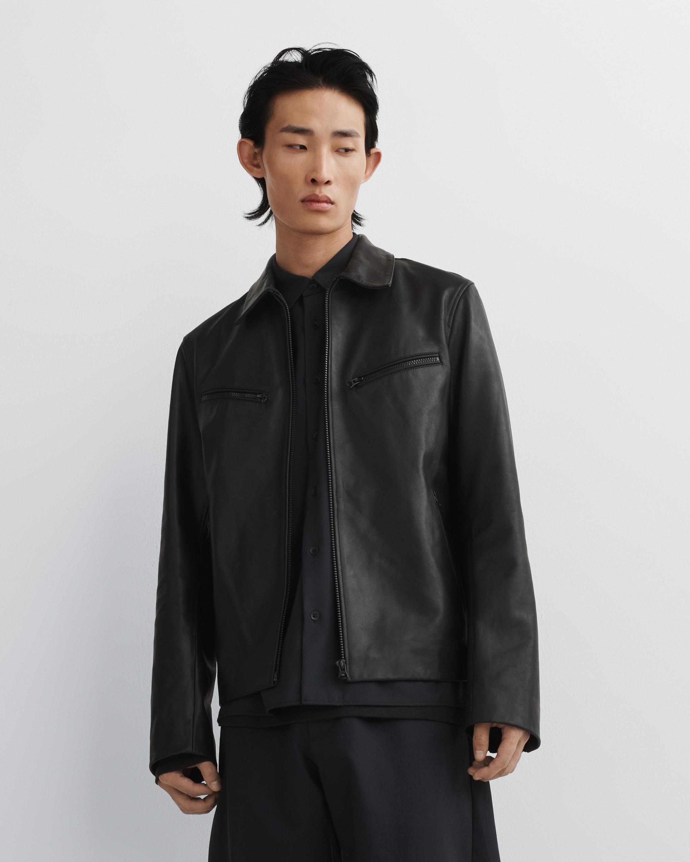 Oliver Leather Biker Jacket
Relaxed Fit - 2