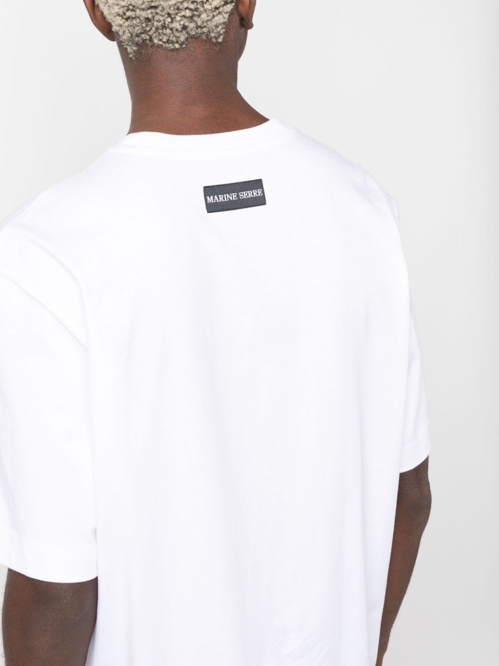 crescent moon-print T-shirt - 5