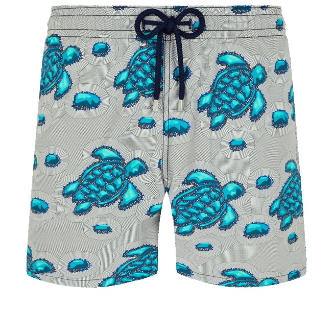 Men Swim Trunks Turtles Jewels - 1