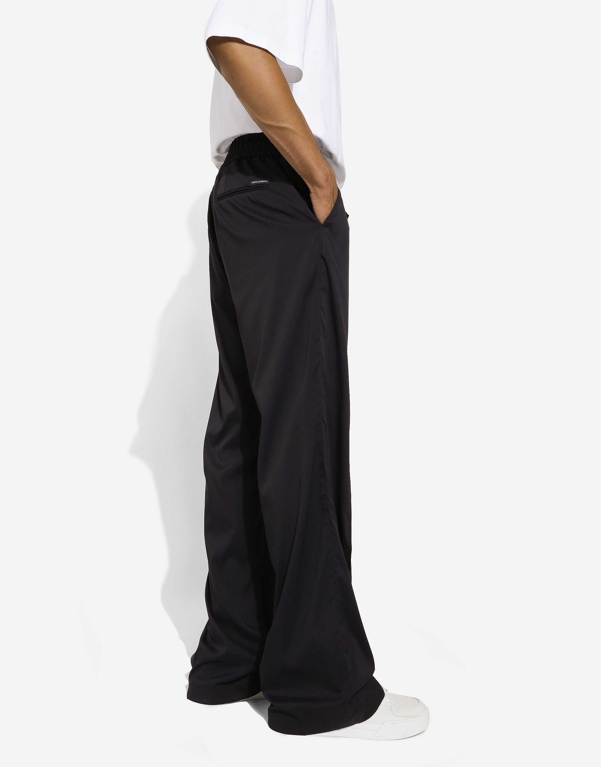 Technical nylon jogging pants - 4