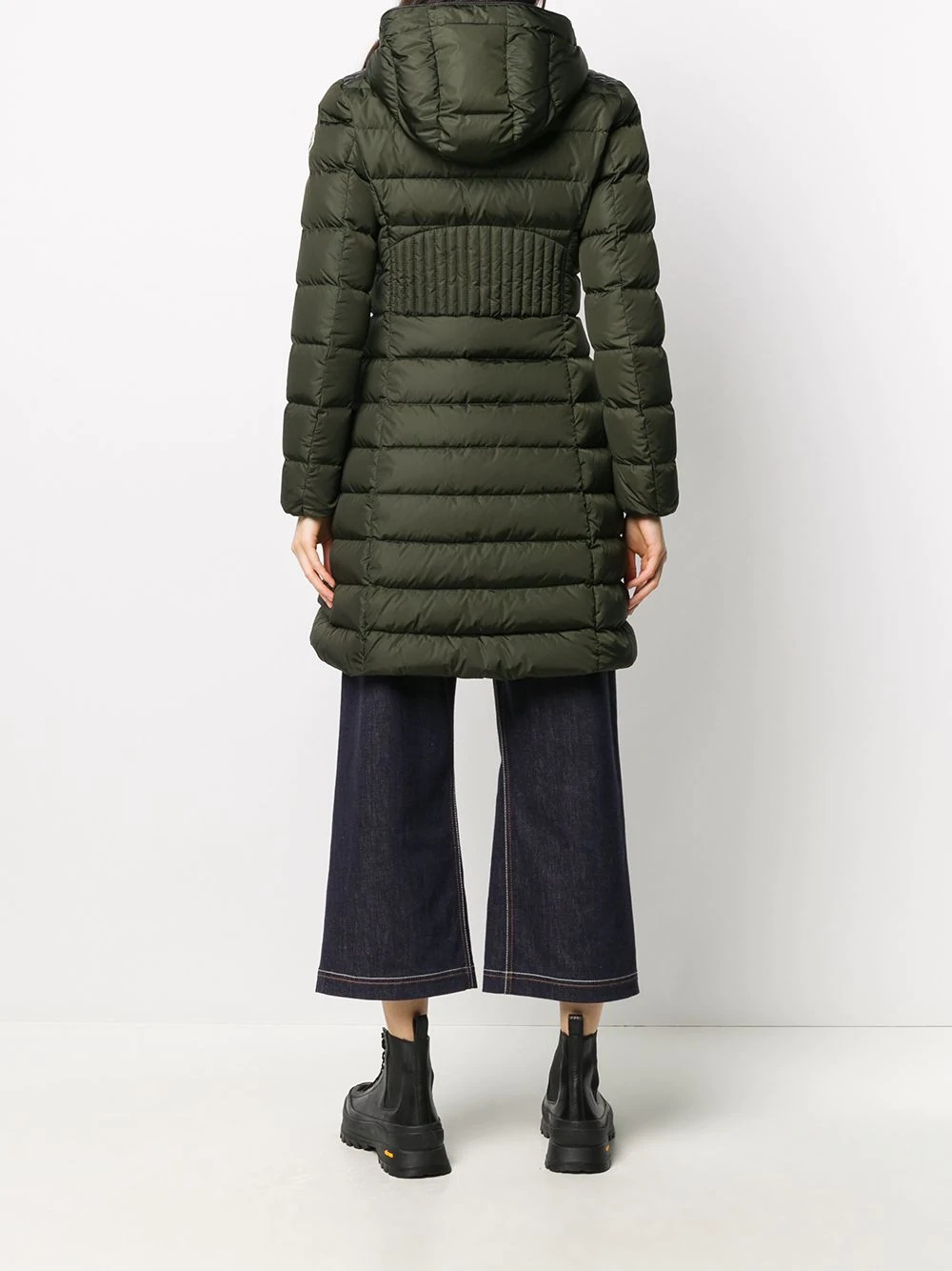 feather down puffer coat - 4