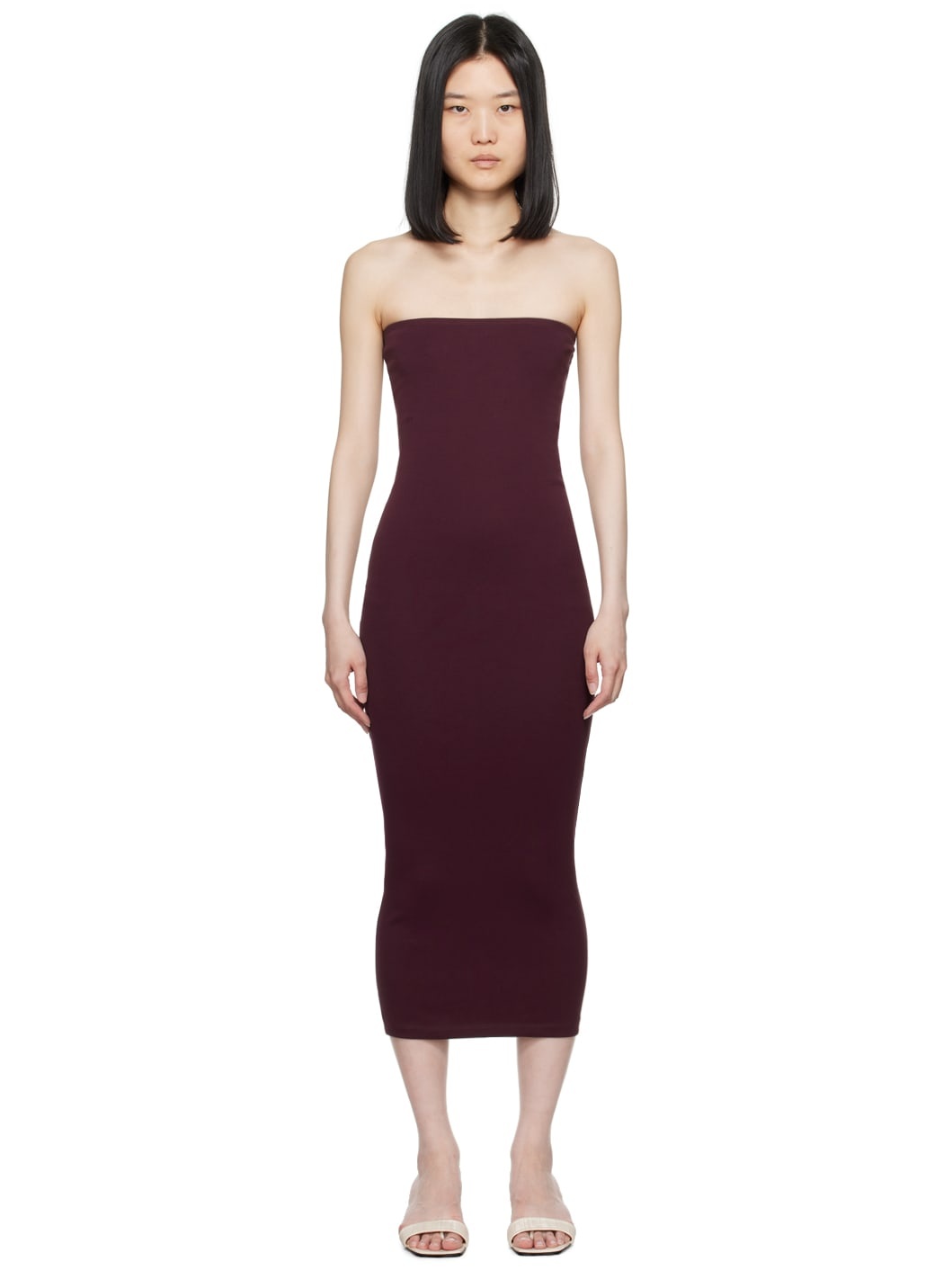 Purple Liv Midi Dress - 1