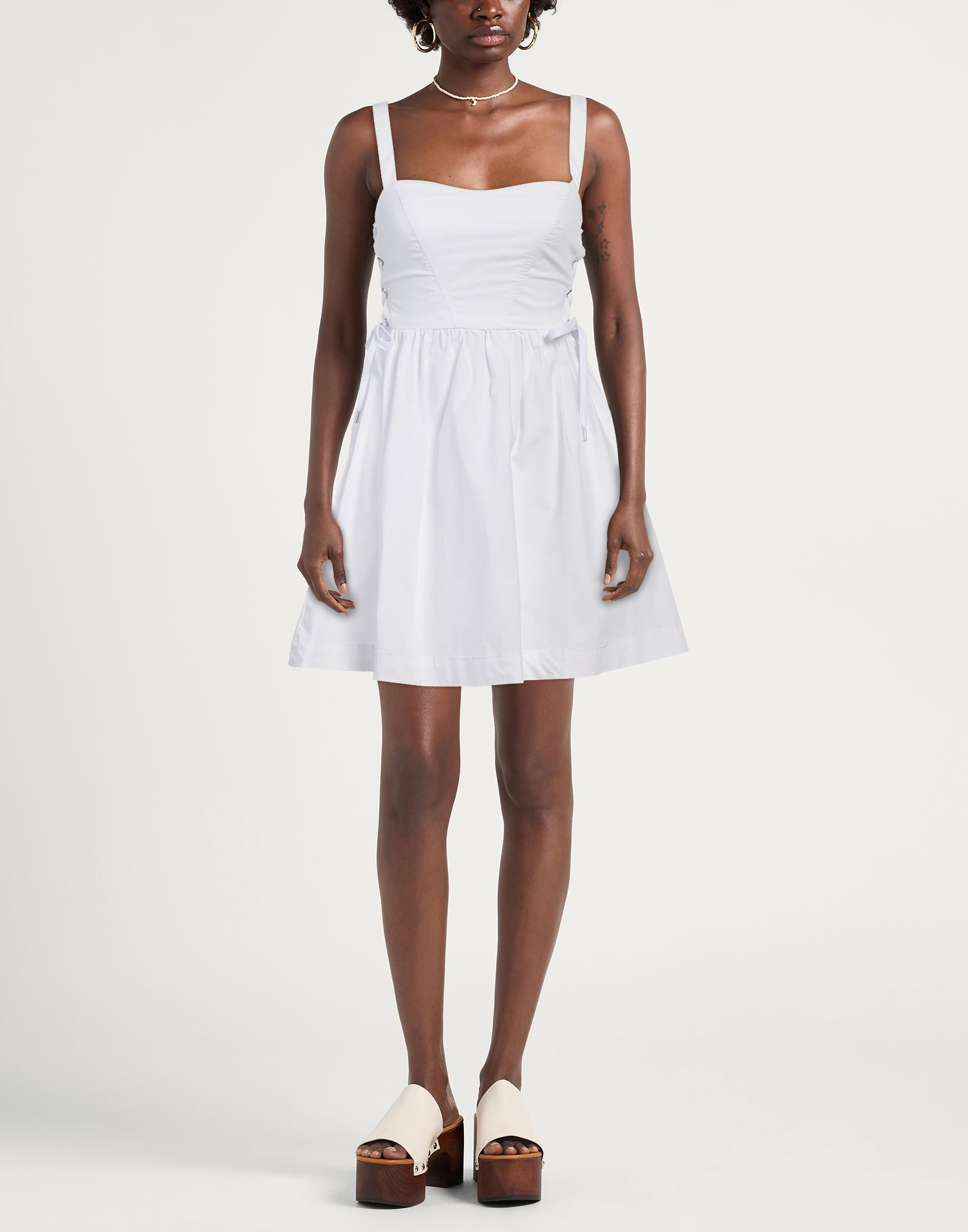 Light pink Women's Short Dress - 2