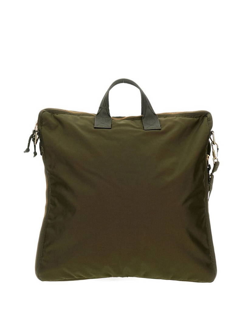 PORTER logo-patch tote bag outlook