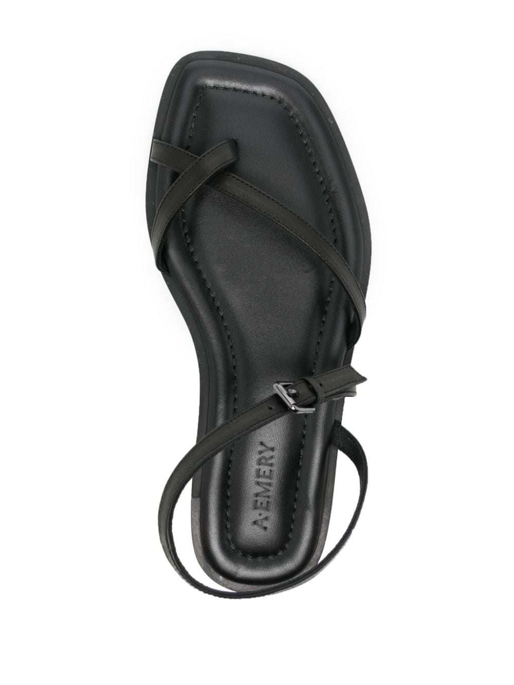 Lucia buckle-fastening leather sandals - 4