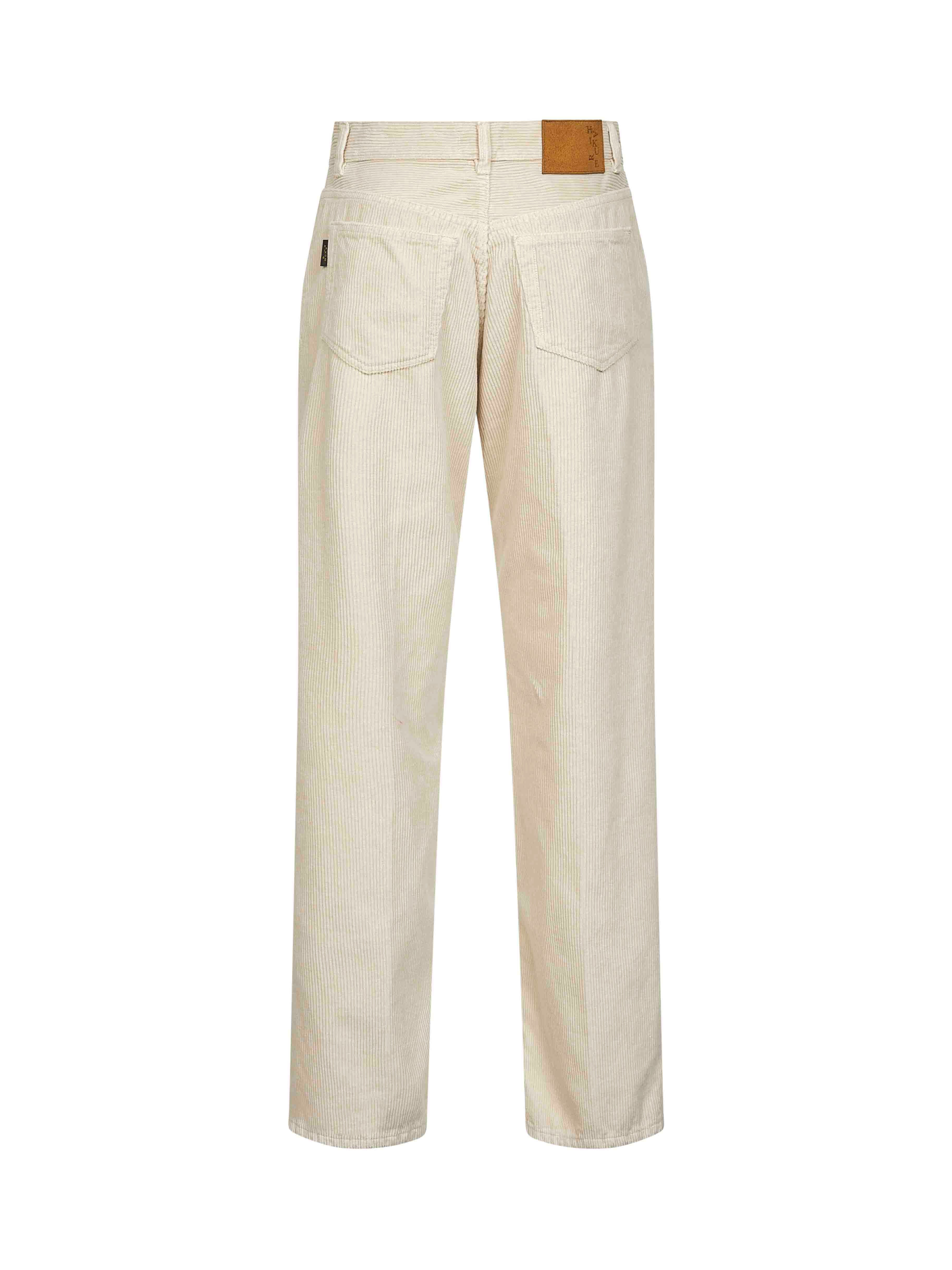 Ecru corduroy Bonnie trousers - 2