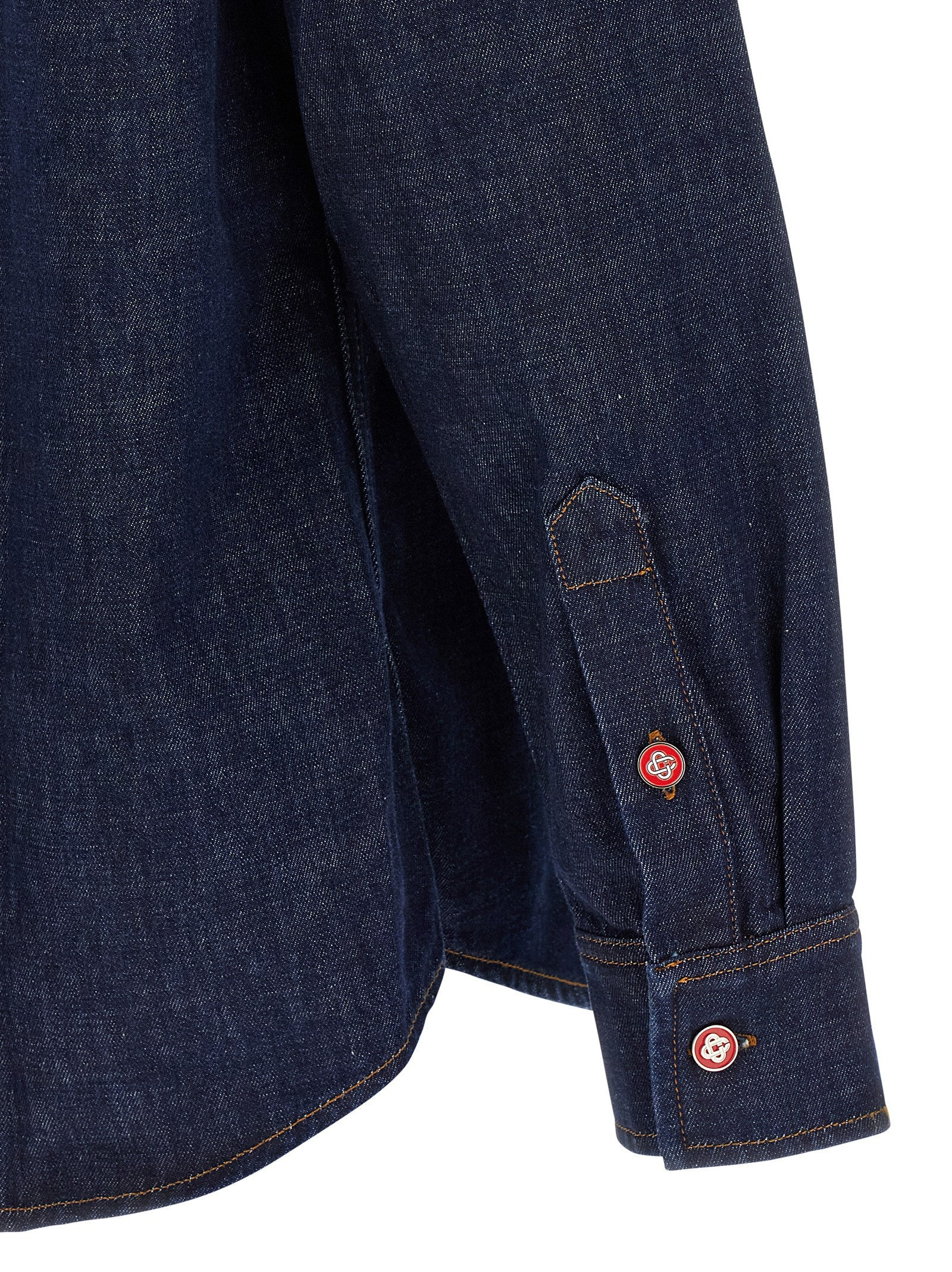 Casablanca Men Denim Shirt - 4