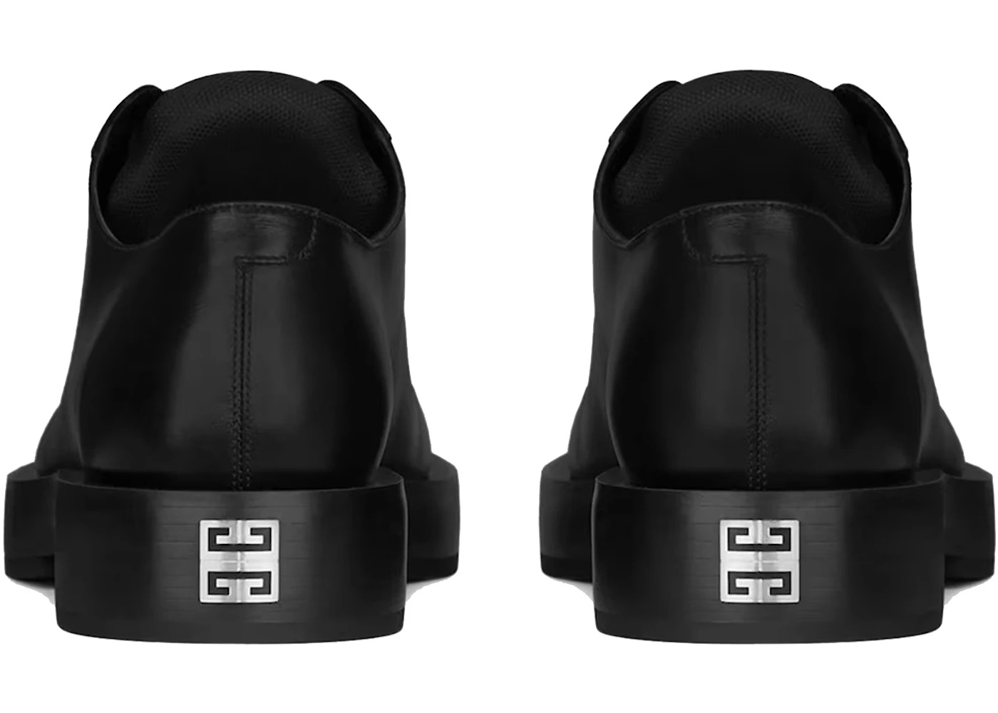 Givenchy Squared Derby Black Leather - 3