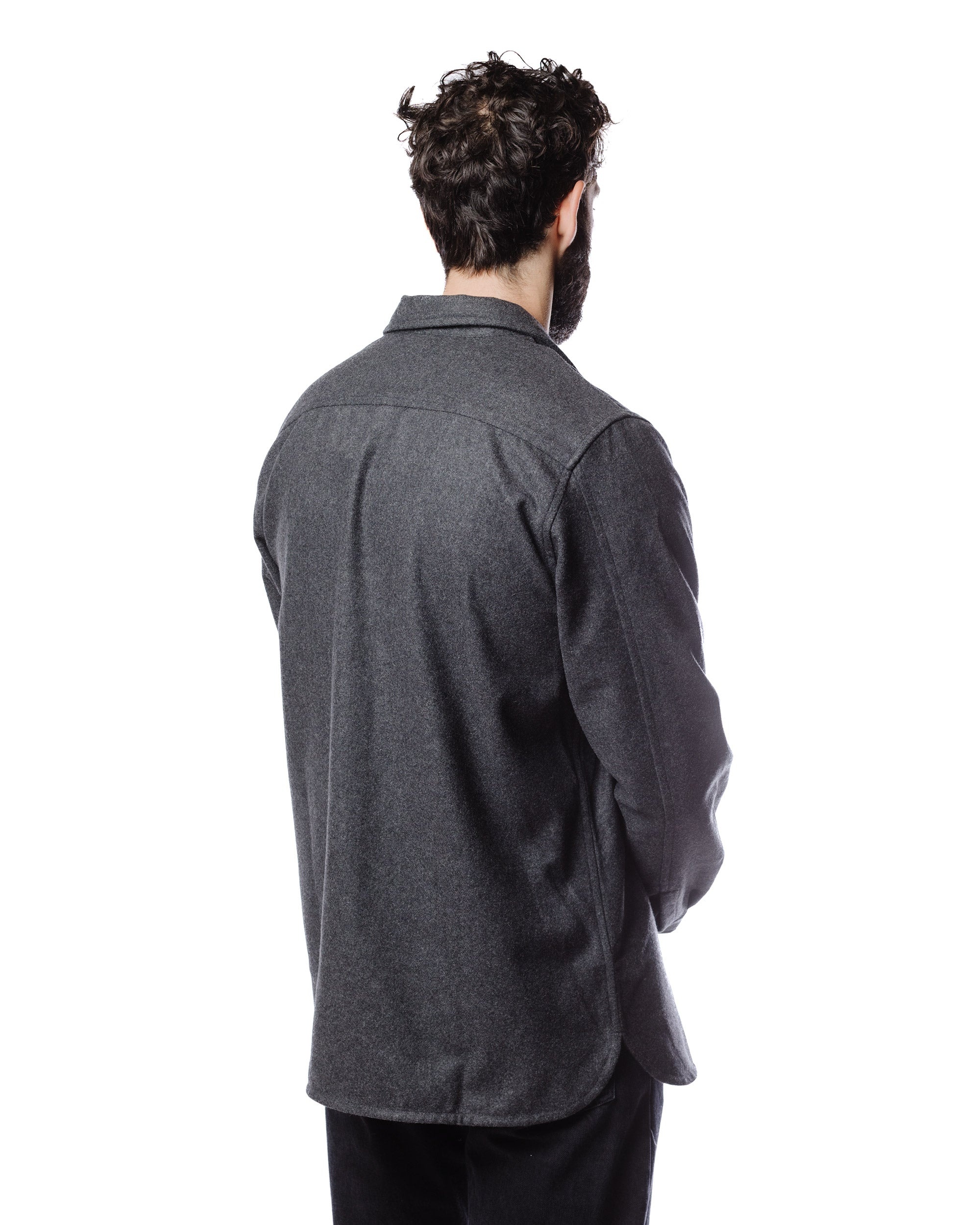 Silas Wool Charcoal Melange - 4