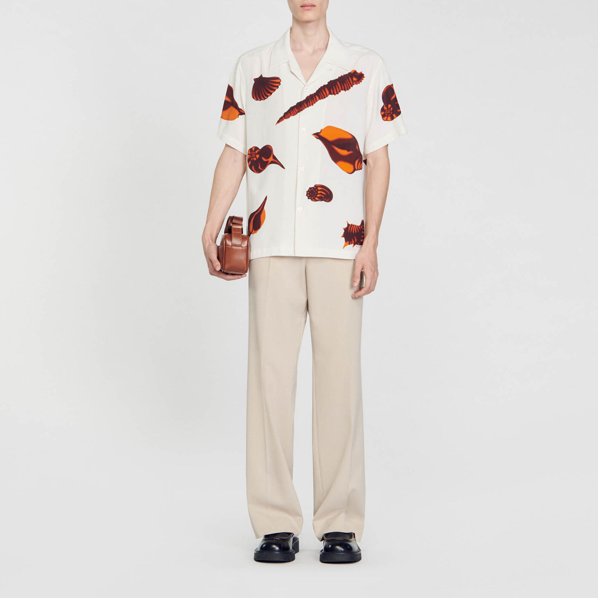 SEASHELL PATTERN SHIRT - 2