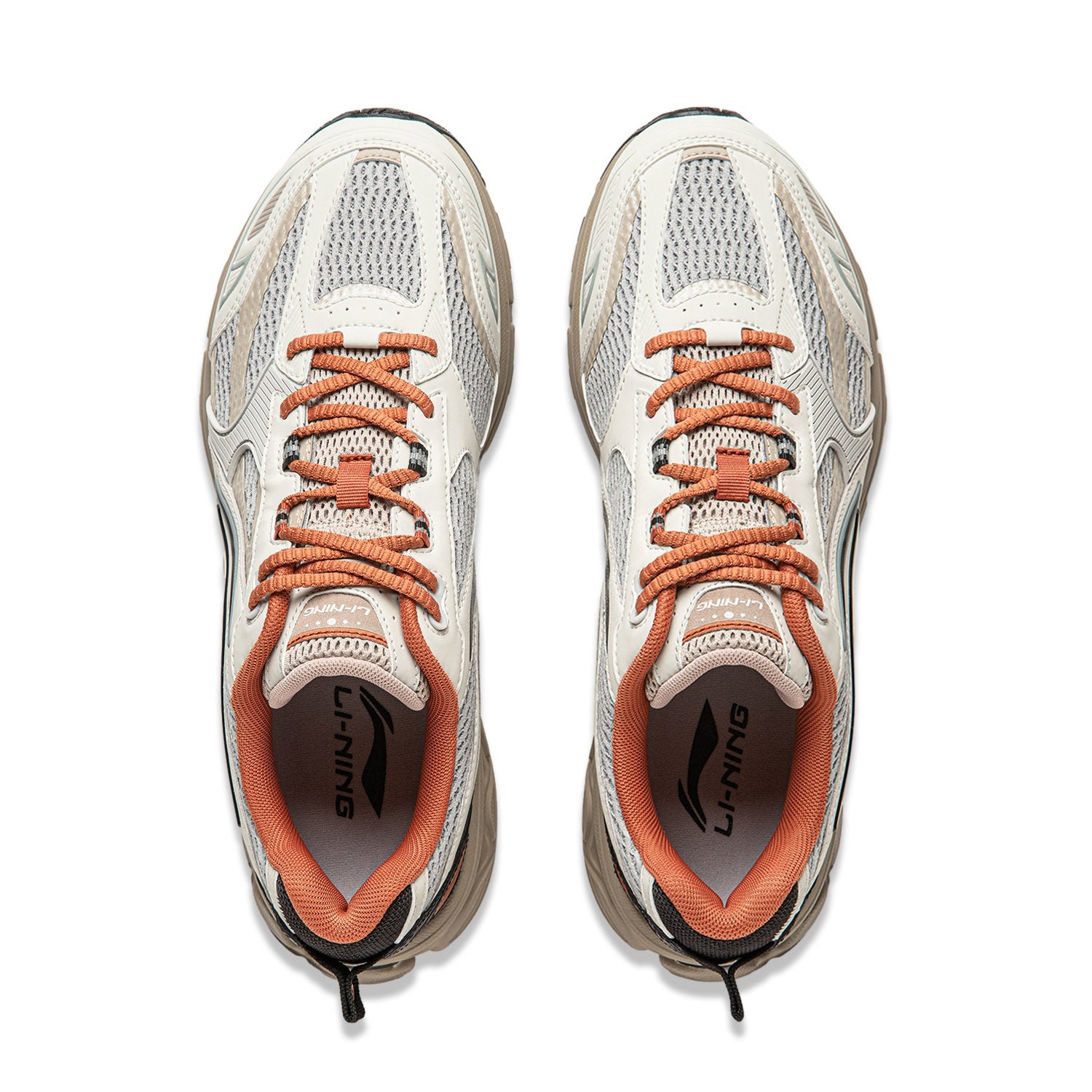 LI-NINGリーニン★FUYAO V2 ARXV001-6 スニーカー Li-Ning Li-Ning Fuyao 2.0 'Grey Black Orange' ARXU001-6
