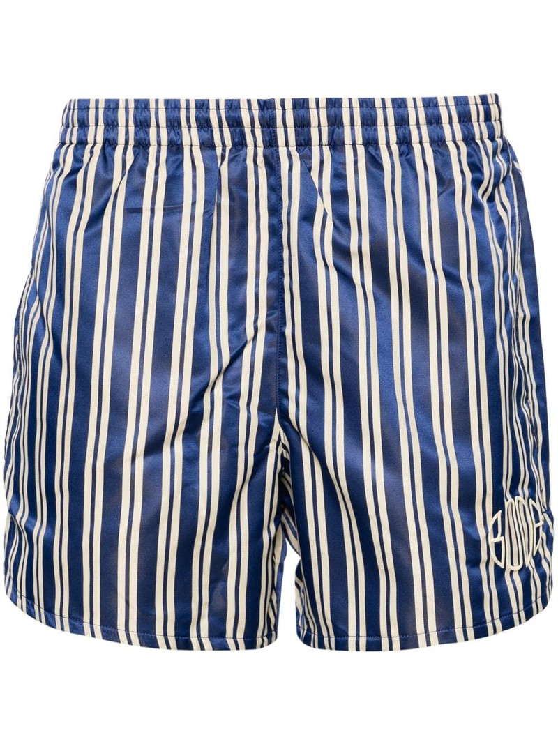 x Bode striped track shorts - 1