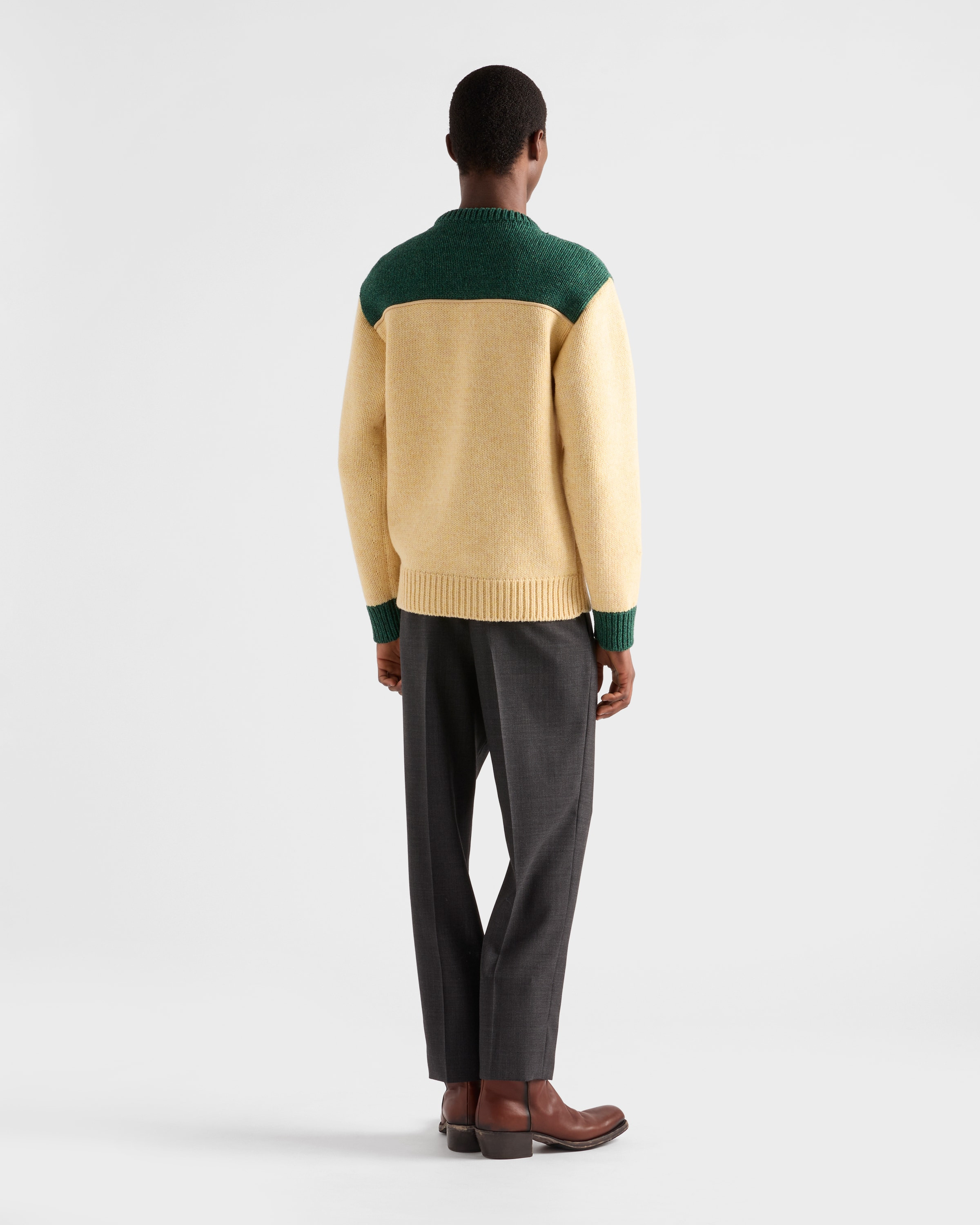 Oversized Shetland wool sweater - 5
