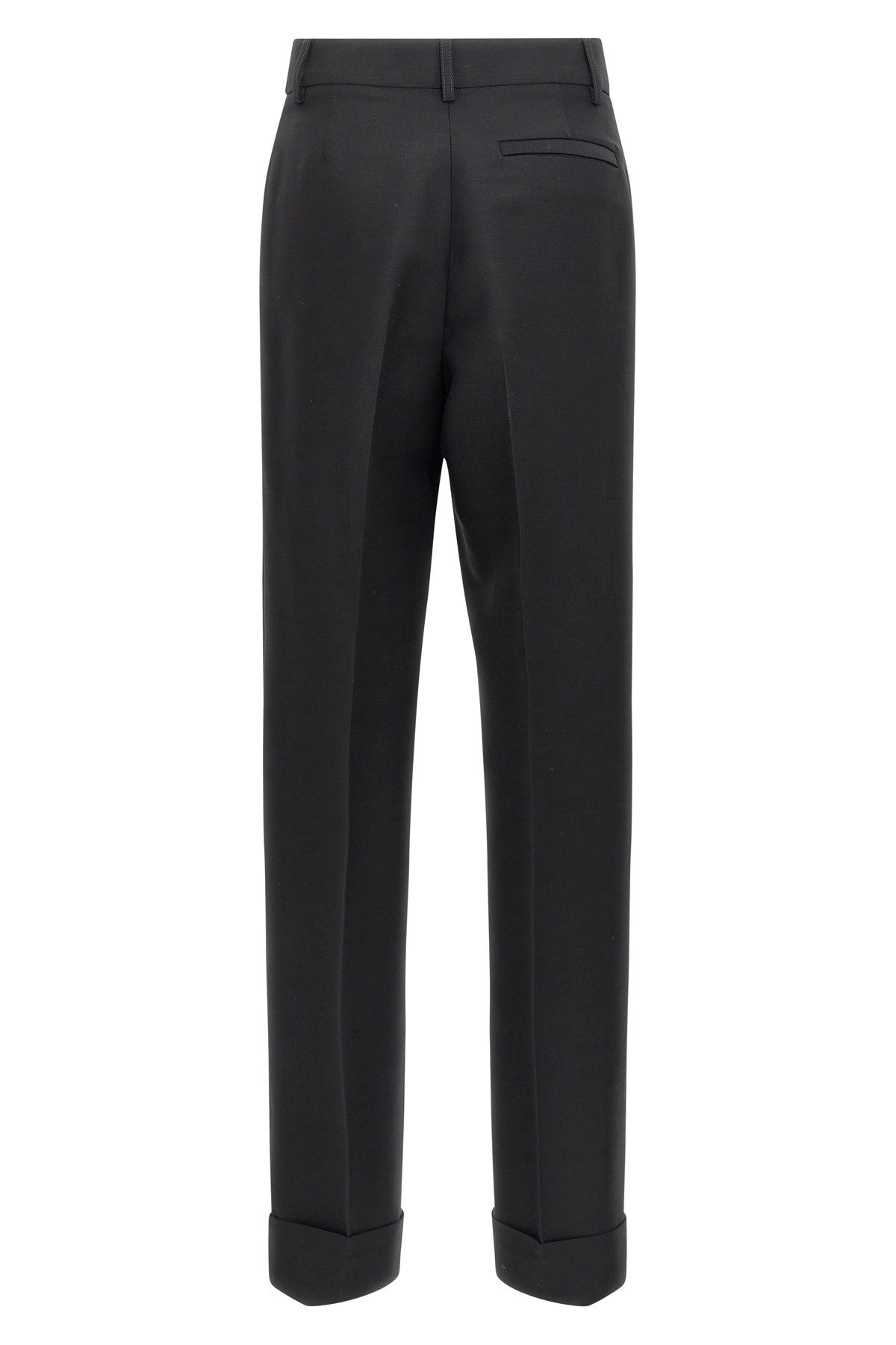 Ferragamo Women Stretched Pleated Trousers - 2