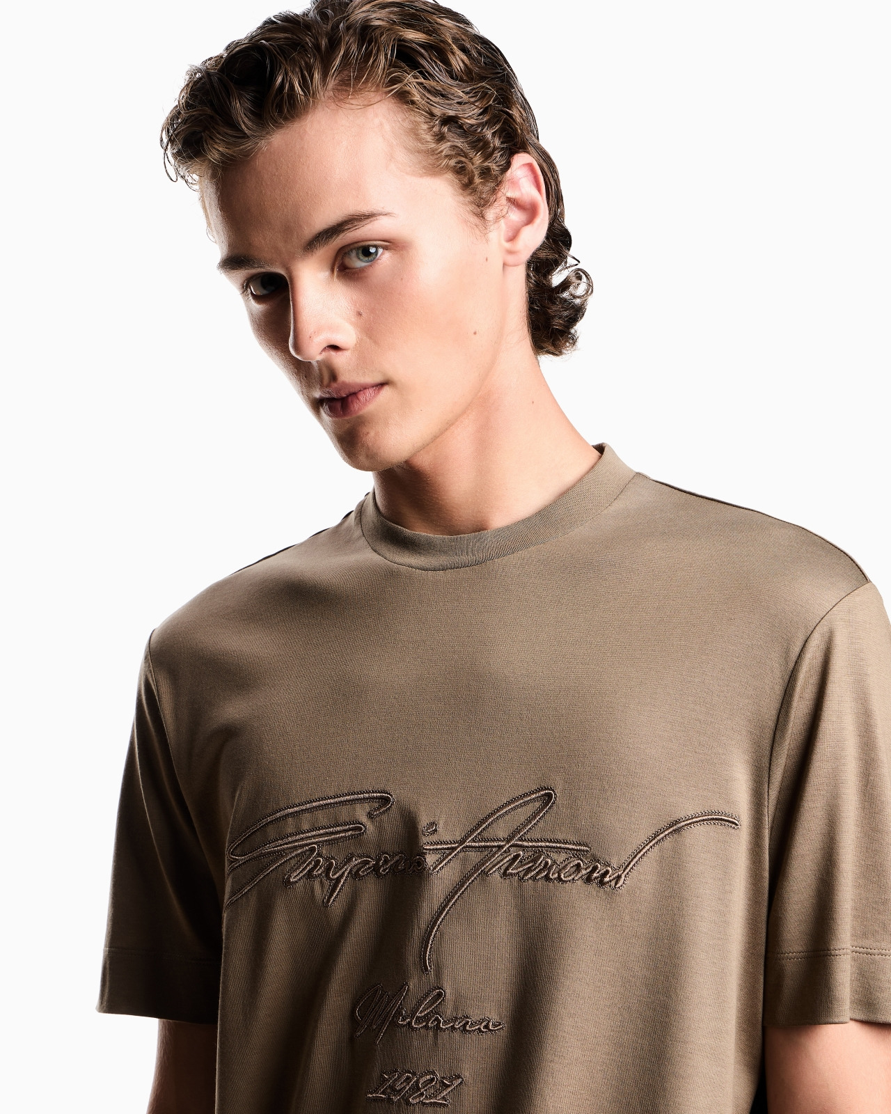 ASV LYOCELL-BLEND JERSEY T-SHIRT WITH OVERSIZED EMBROIDERY - 5
