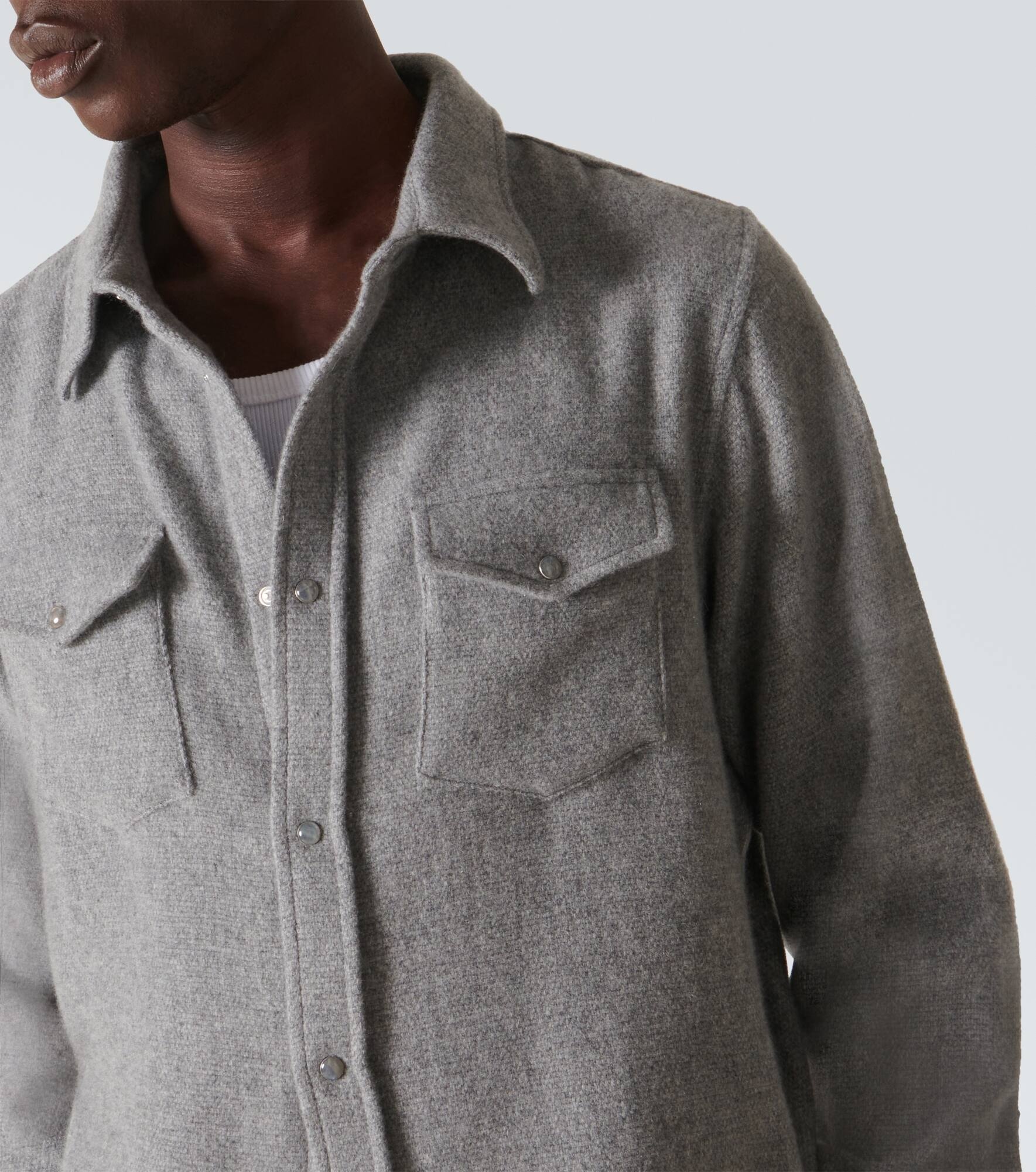 Cashmere shirt - 5
