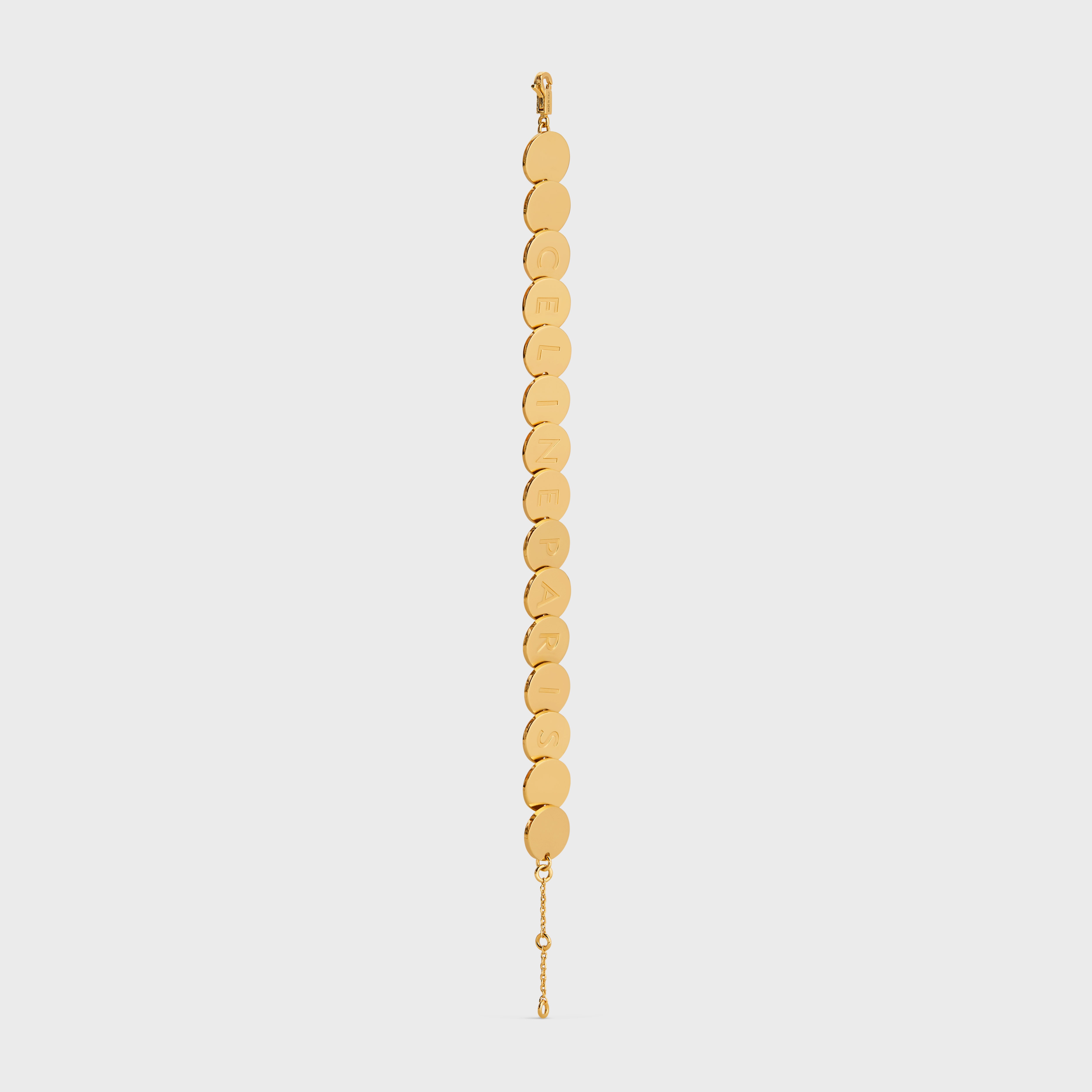 Celine Pastilles Bracelet in Brass with Gold Finish - 2