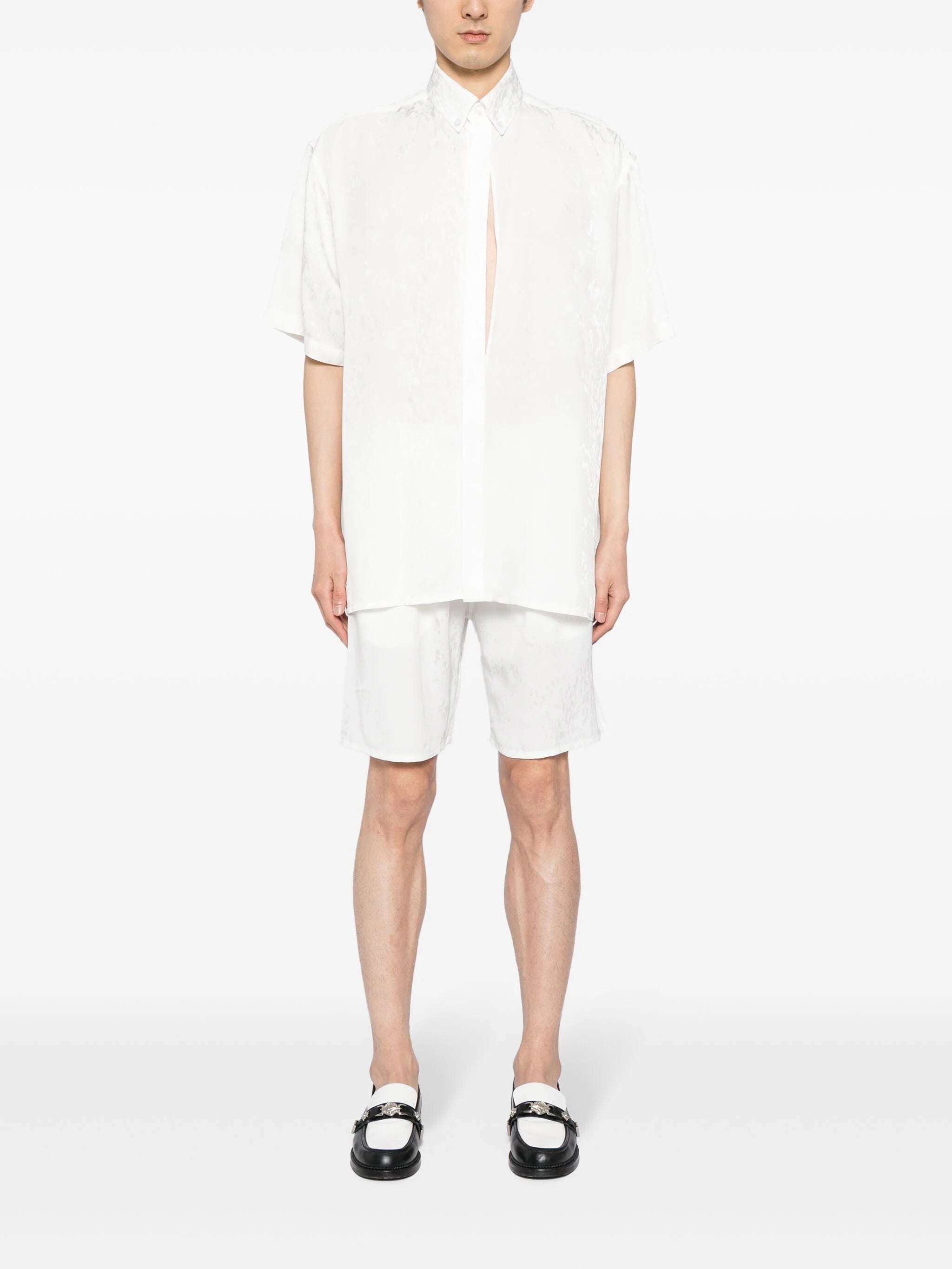 PATTERNED-JACQUARD SHIRT - 2