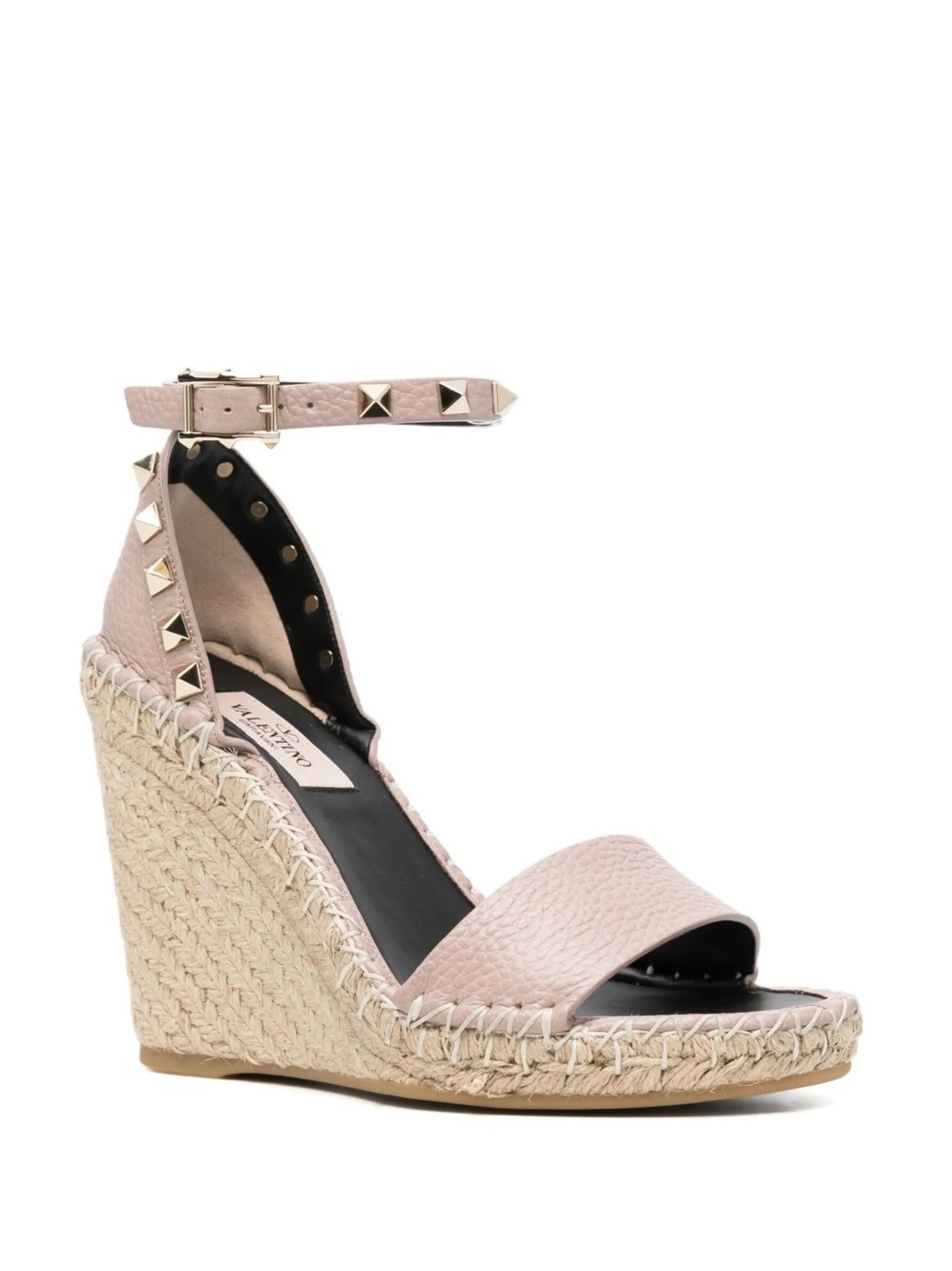 VAL ROCKSTUD 105 WEDGE ESPADRILLE SANDAL - 6