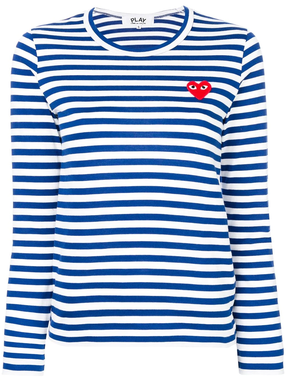 striped longlseeved T-shirt - 1