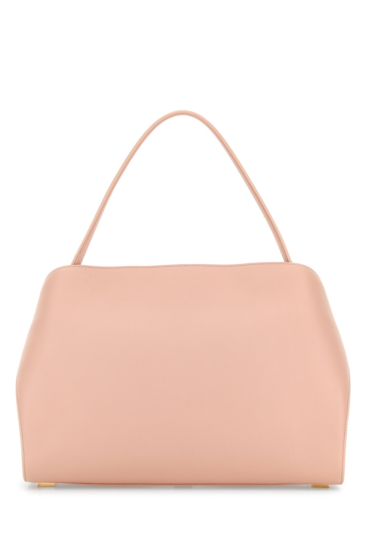 Pink leather large Hug Soft shoulder bag - 3