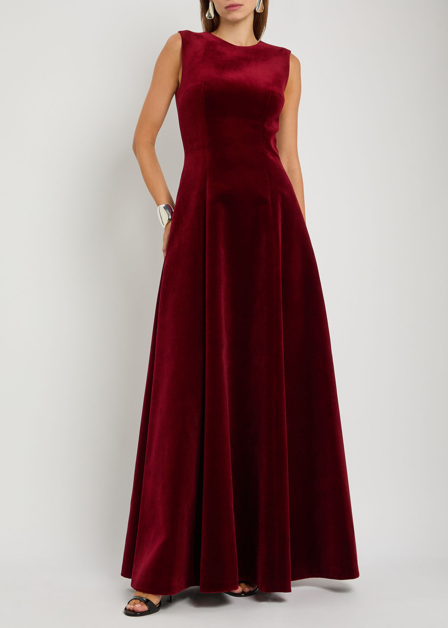 Emilia Wickstead Nodin Velvet Gown - 4