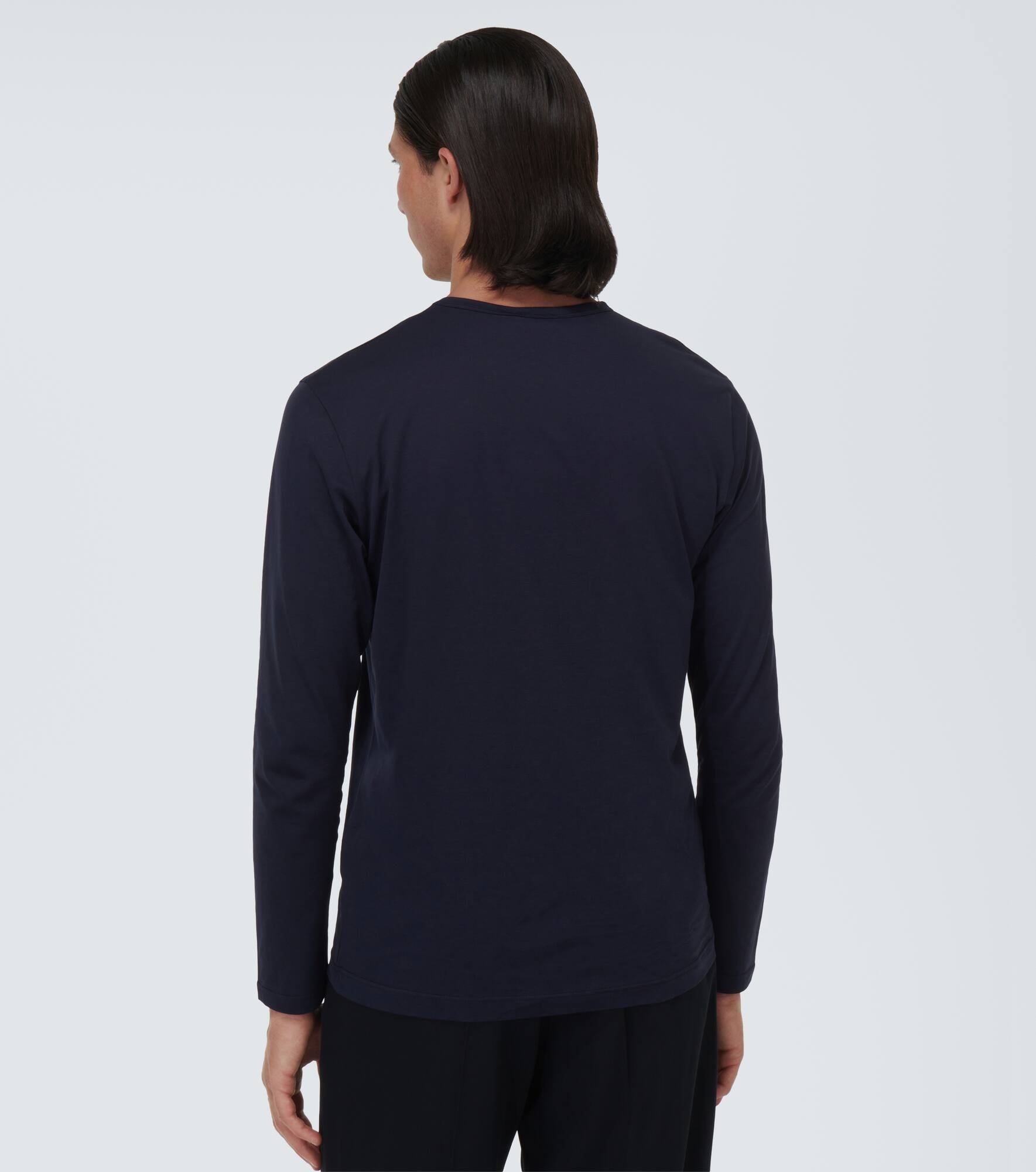 Classic long sleeve cotton T-shirt - 4