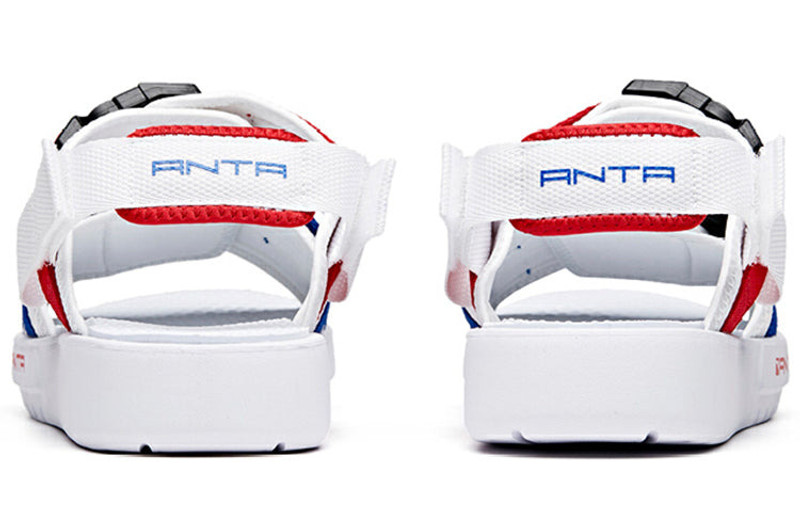 ANTA ANTA Life Series Sandals 'White Blue Red' 912036901-3 outlook