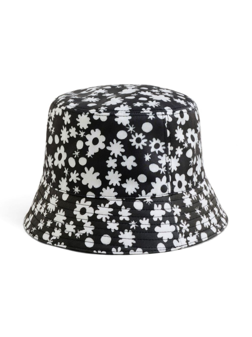 floral-print cotton bucket hat - 2