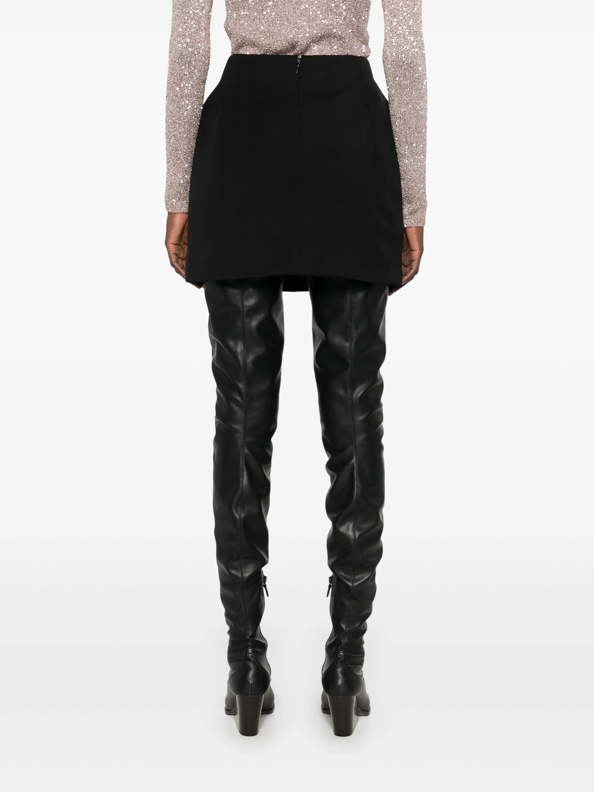 Hourglass Mini Skirt - 4