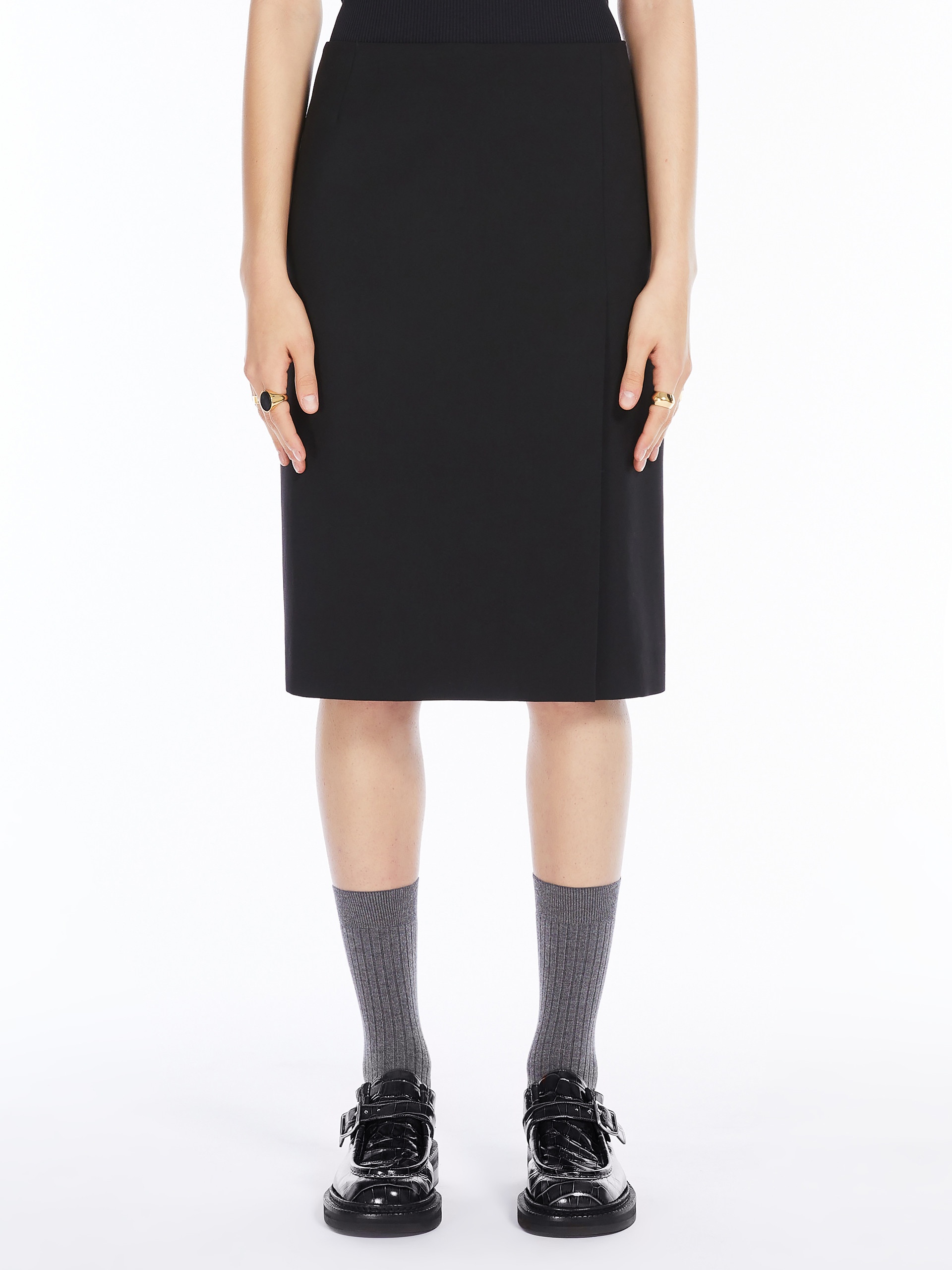BELGIO Low-rise midi skirt - 3