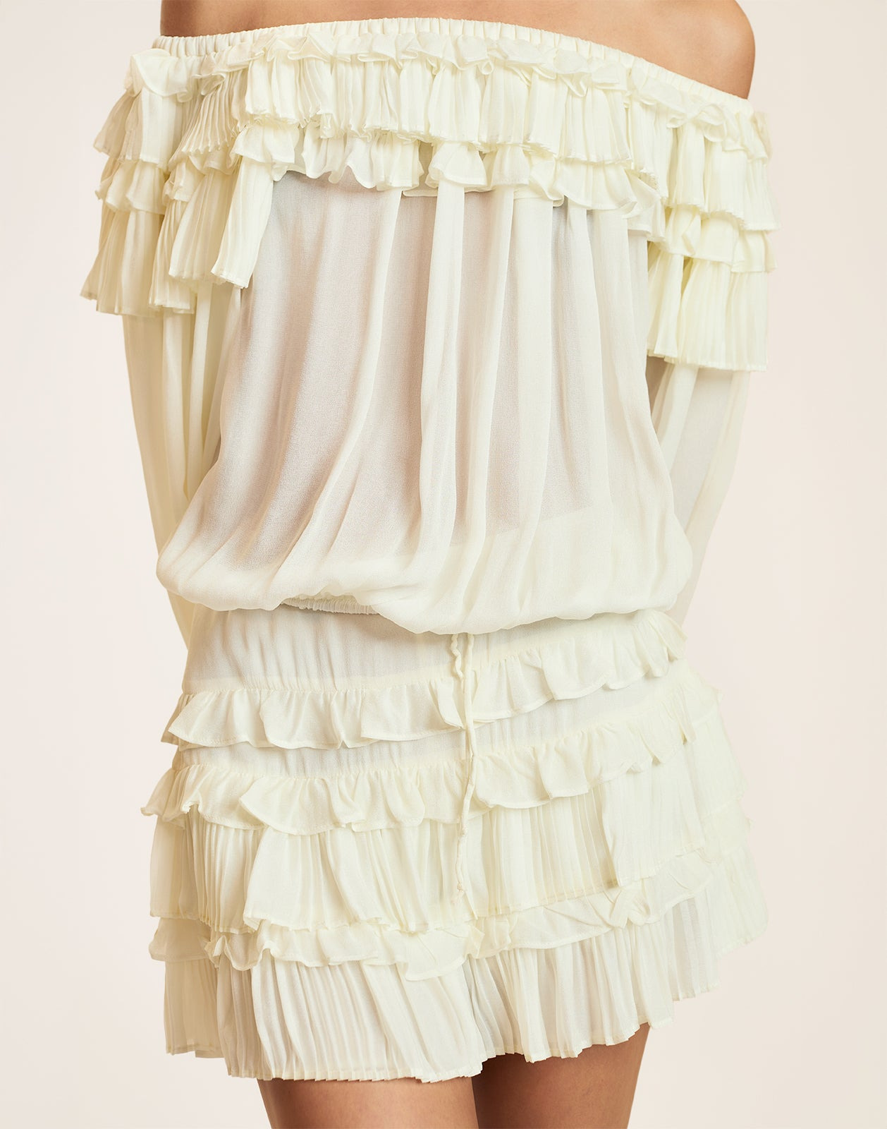 Bella Ruffle Mini Skort - 4