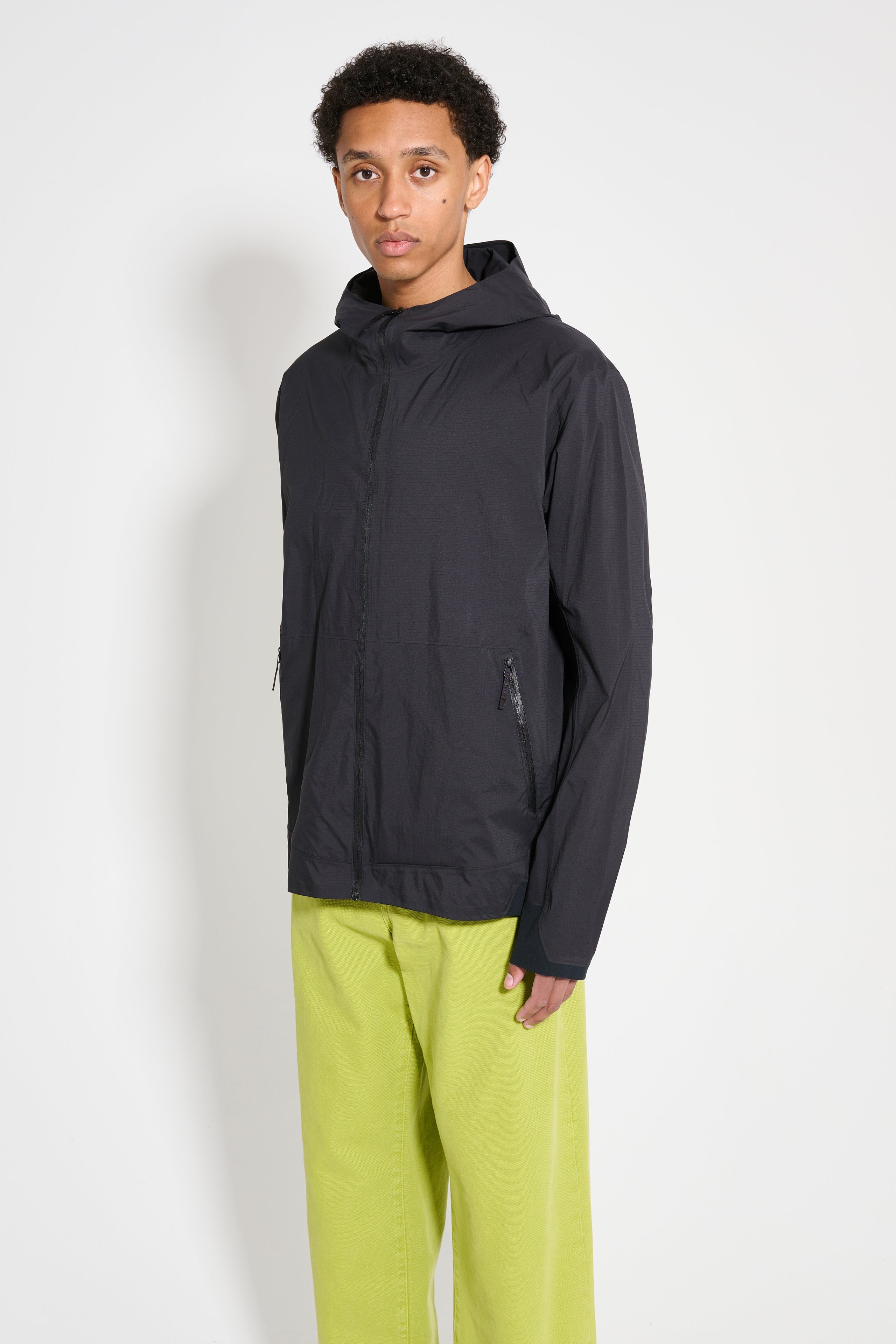 25ss新品 ARC'TERYX VEILANCE Demlo Jacket M Veilance ARC'TERYX VEILANCE DEMLO HOODED JACKET M BLACK