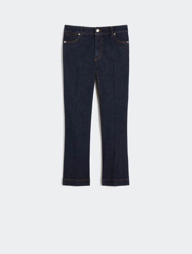 Perfect-fit mini flare jeans - ultramarine - 1