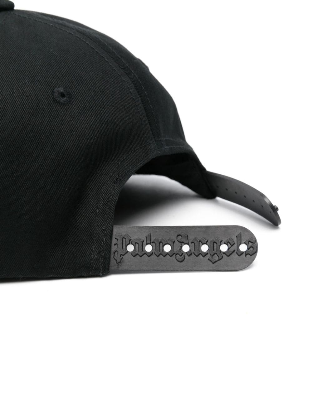 logo-embroidered cotton cap - 2