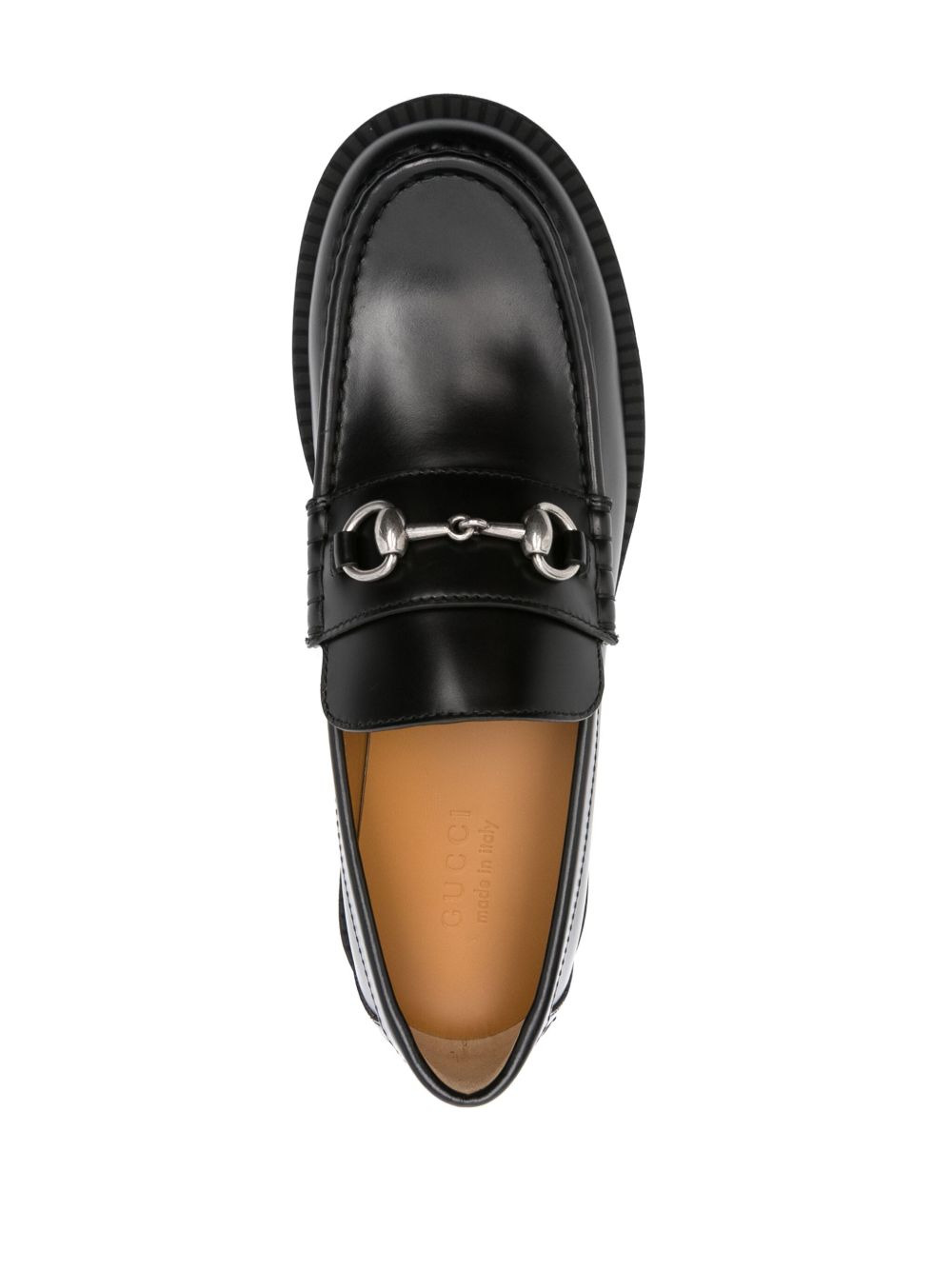 Horsebit round-toe loafers - 4