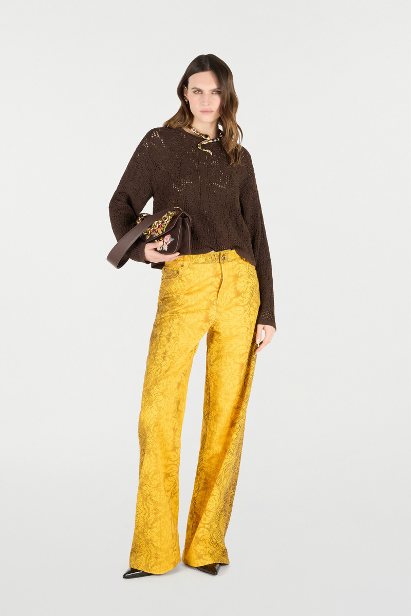 Roberto Cavalli Crochet Effect Sweater outlook