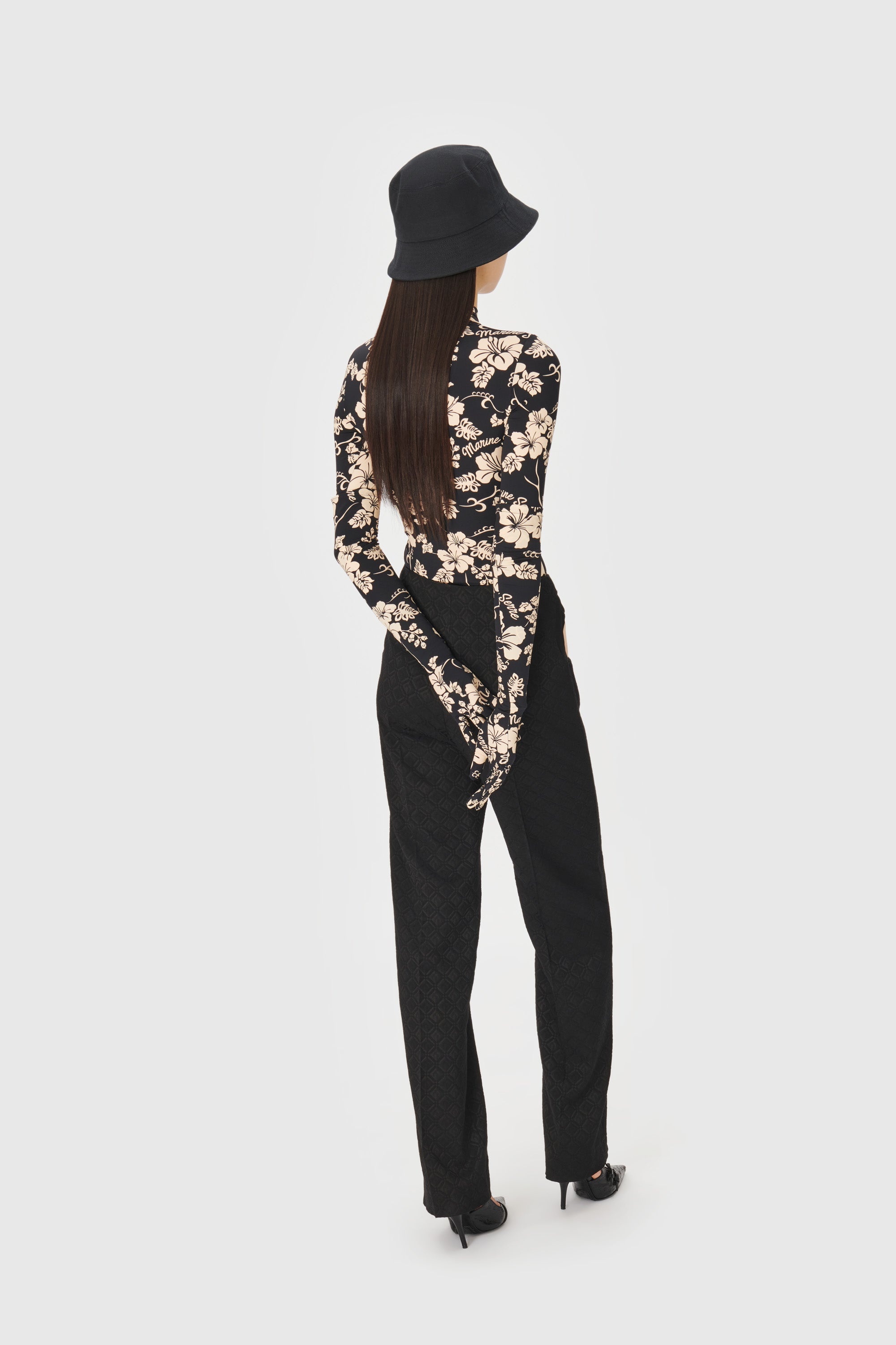 Recycled Jersey High Neck Second Skin - 3