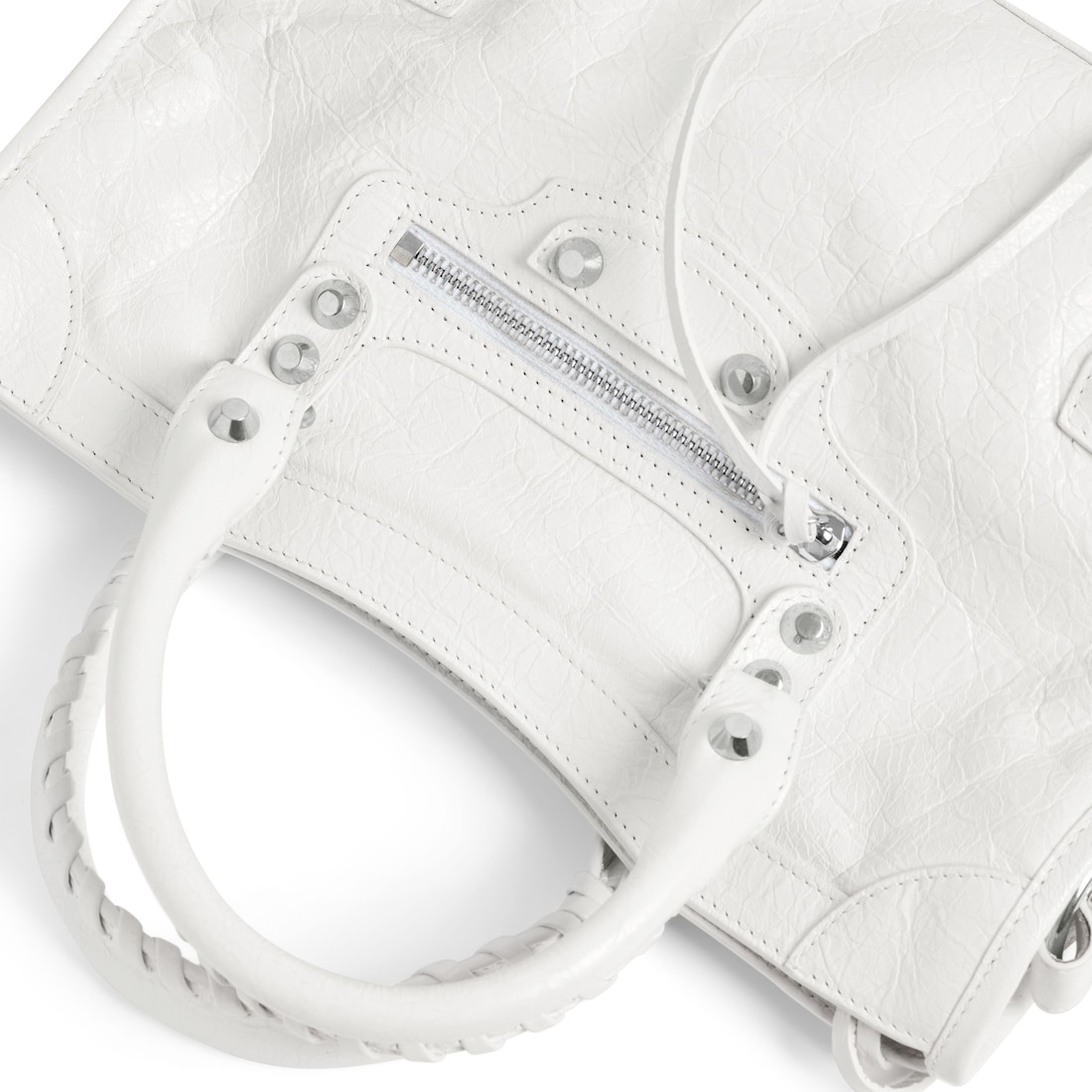 Le City Bag Small in Optic White - 7