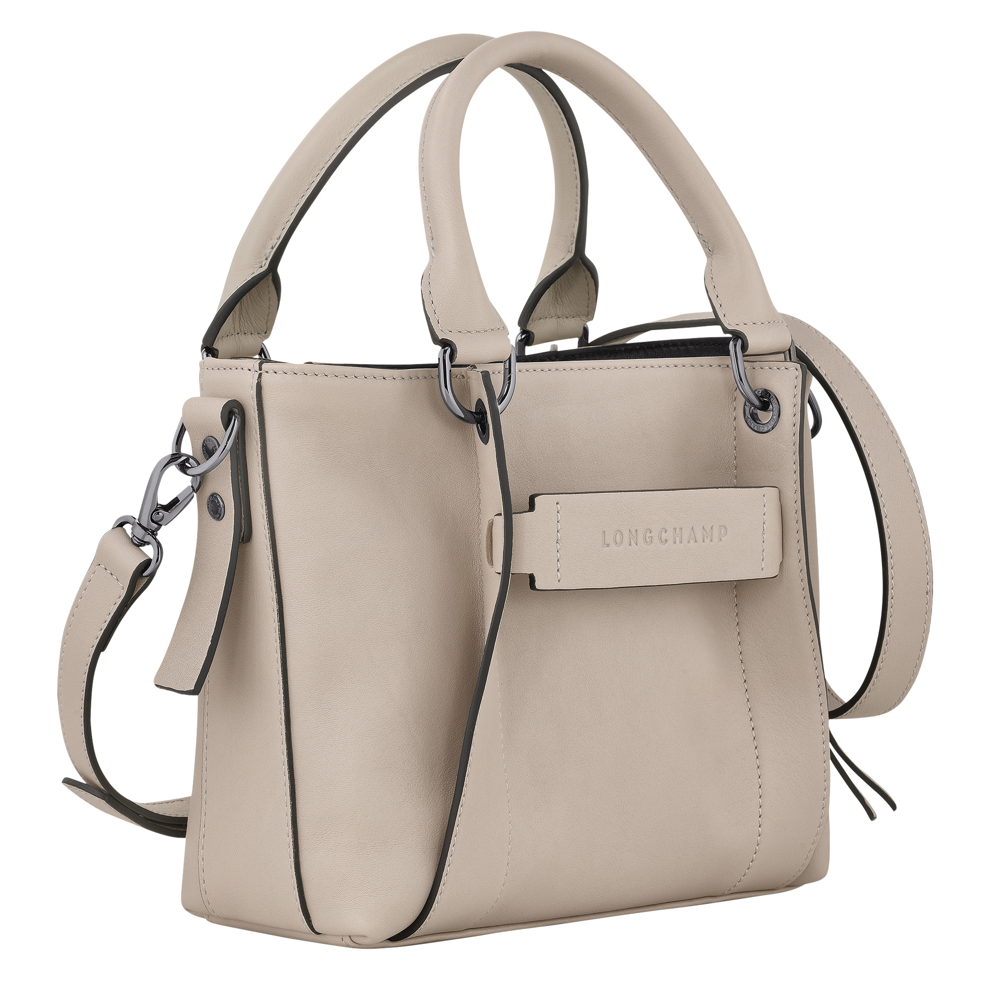 Longchamp 3D S Handbag Clay - Leather - 3