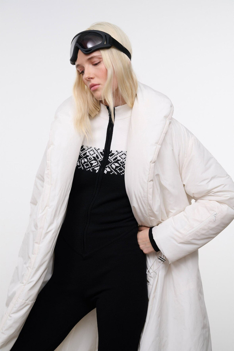 STAUD VAIL COAT IVORY 9