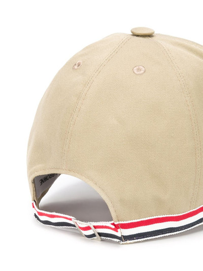 Thom Browne embroidered tiger baseball cap outlook